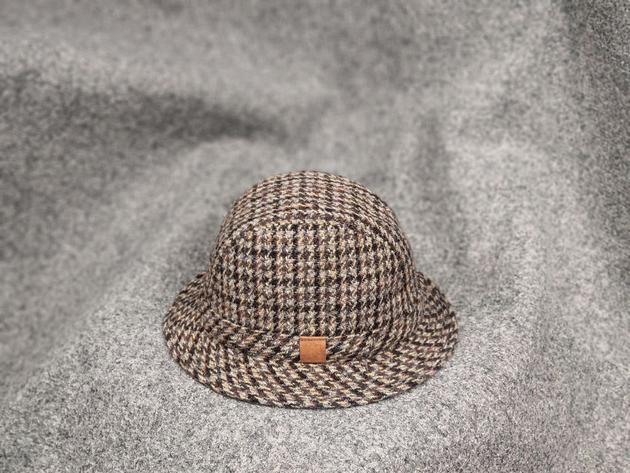 Harris Tweed Vintage 80's Harris Tweed Hat Classic trilby Fedora England Size ONE SIZE - 2 Thumbnail
