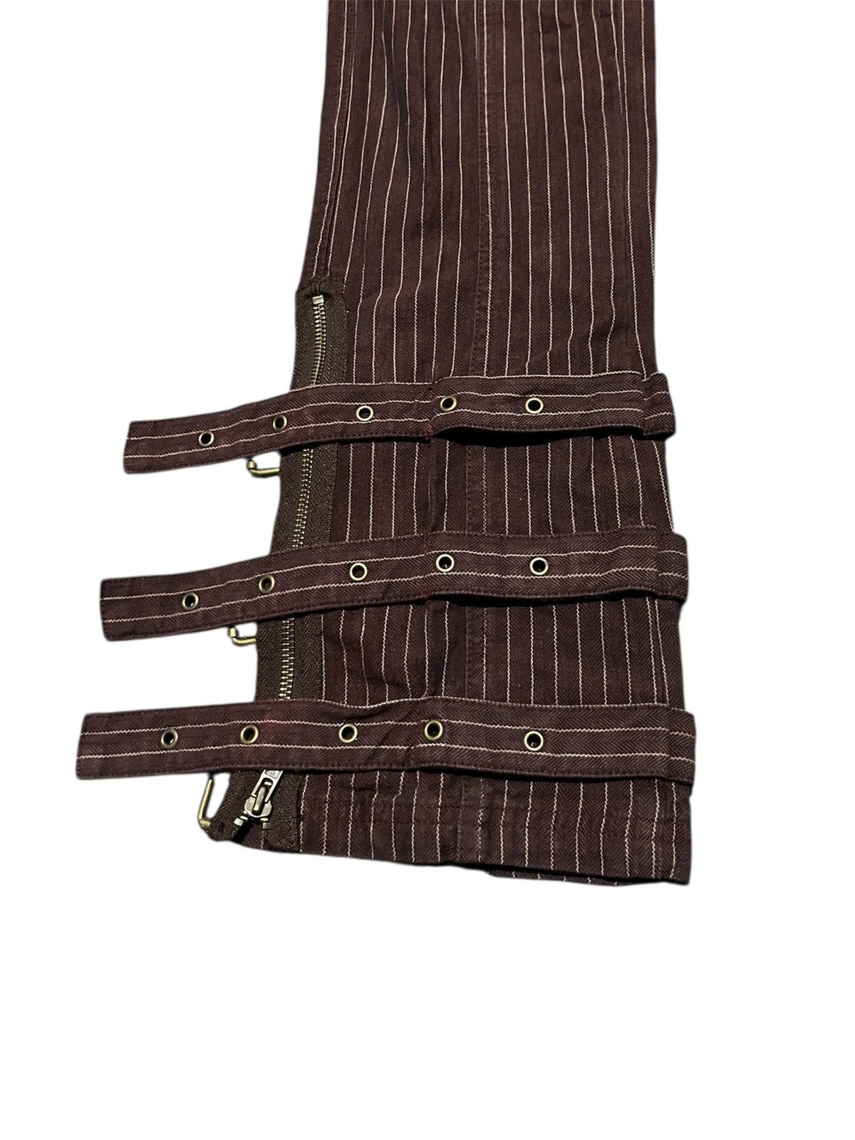 Hysteric Glamour FakeDelic.Co Bondage Bootcut/Flare Pant Hickory Size US 27 - 5 Thumbnail