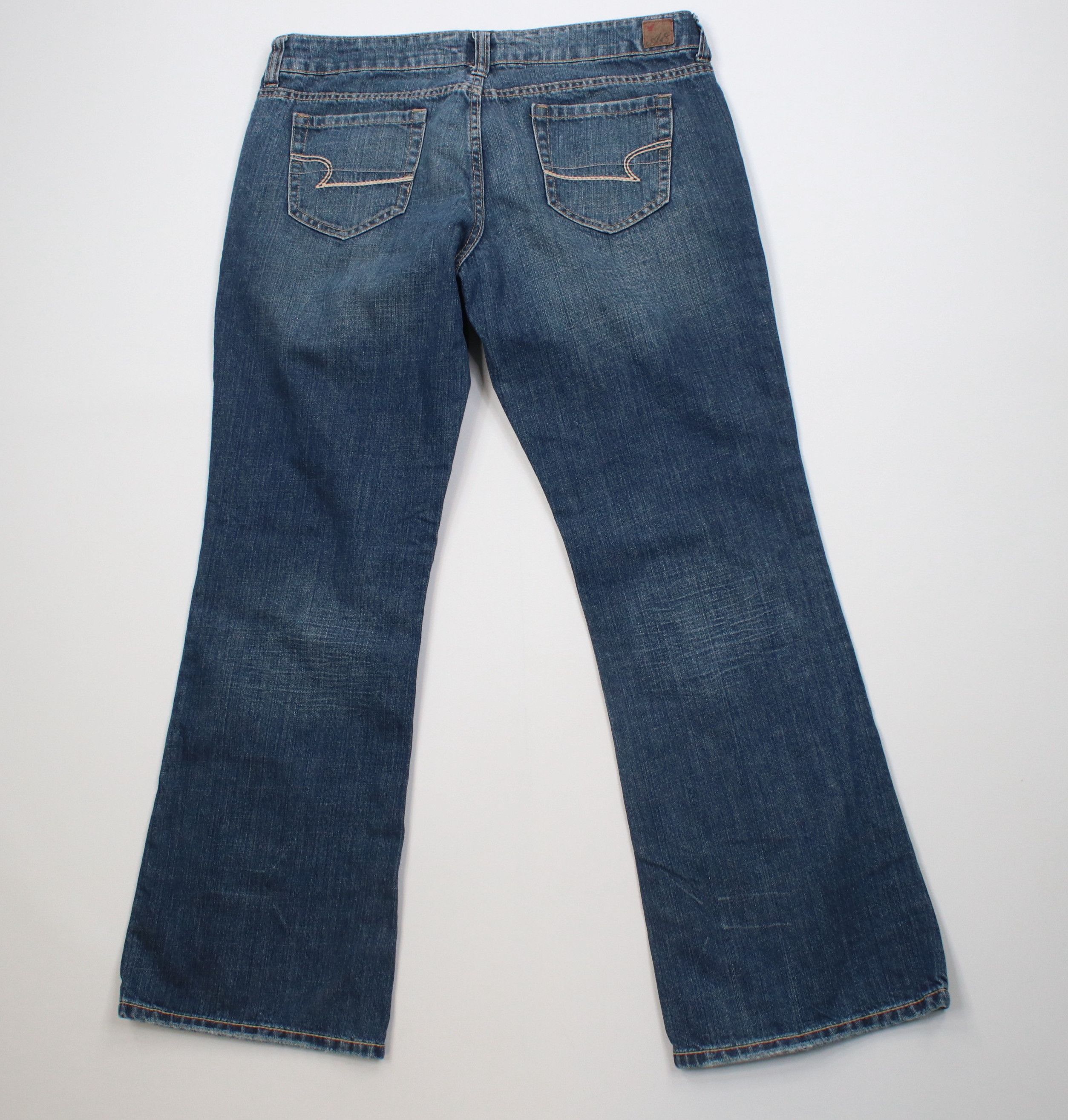 American Eagle Outfitters Vintage Y2K American Eagle Favorite Boyfriend Flared Jeans Size 36" / US 14 / IT 50 - 9 Thumbnail