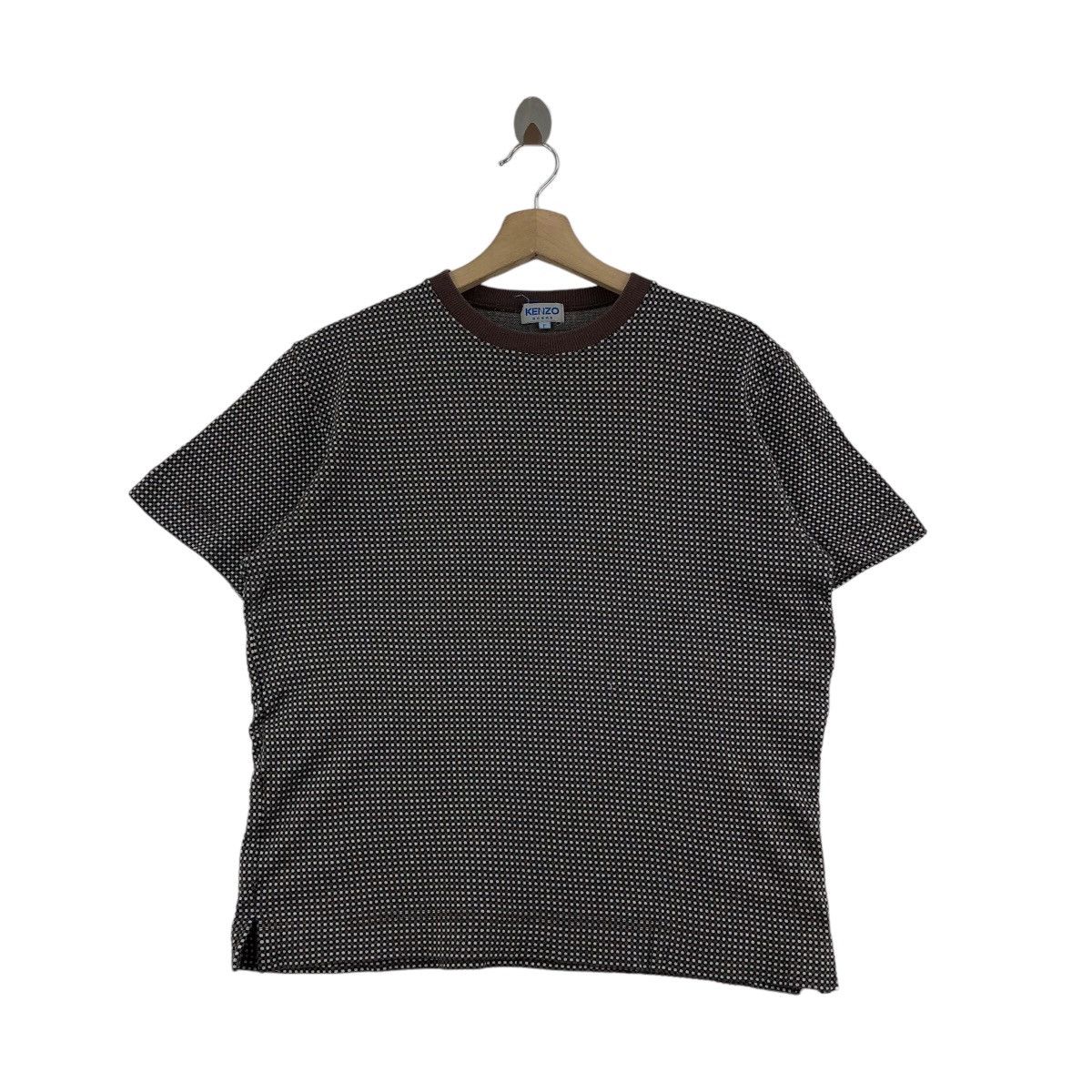Kenzo Vintage KENZO Homme T -shirt Checkered Size US L / EU 52-54 / 3 - 1 Thumbnail
