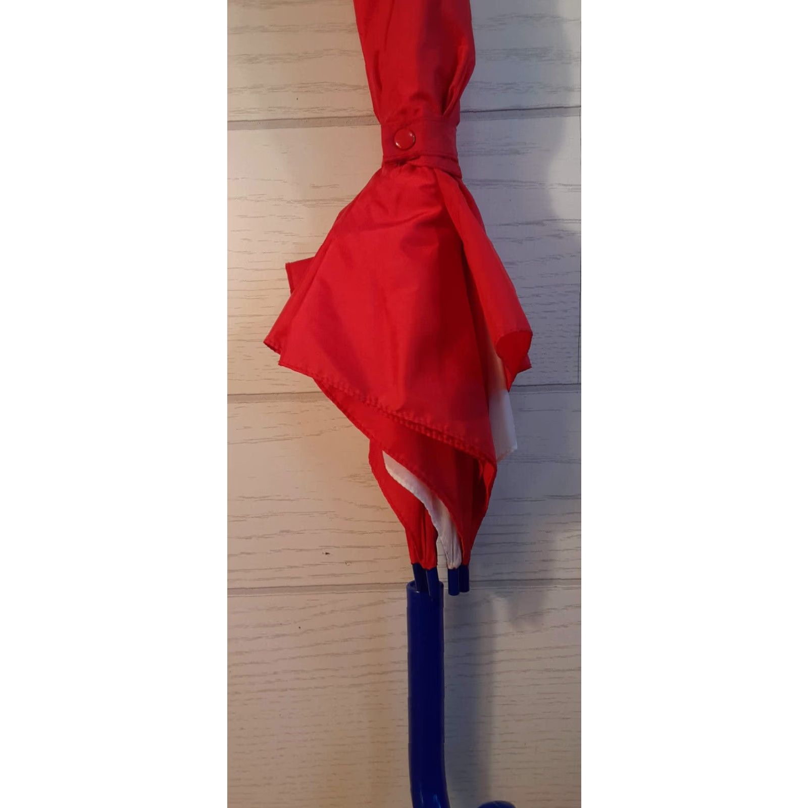 Vintage VINTAGE Estee Lauder Umbrella Women Windproof Fashion Red White Blue 3ft Long 3ft Diameter Size ONE SIZE - 5 Thumbnail