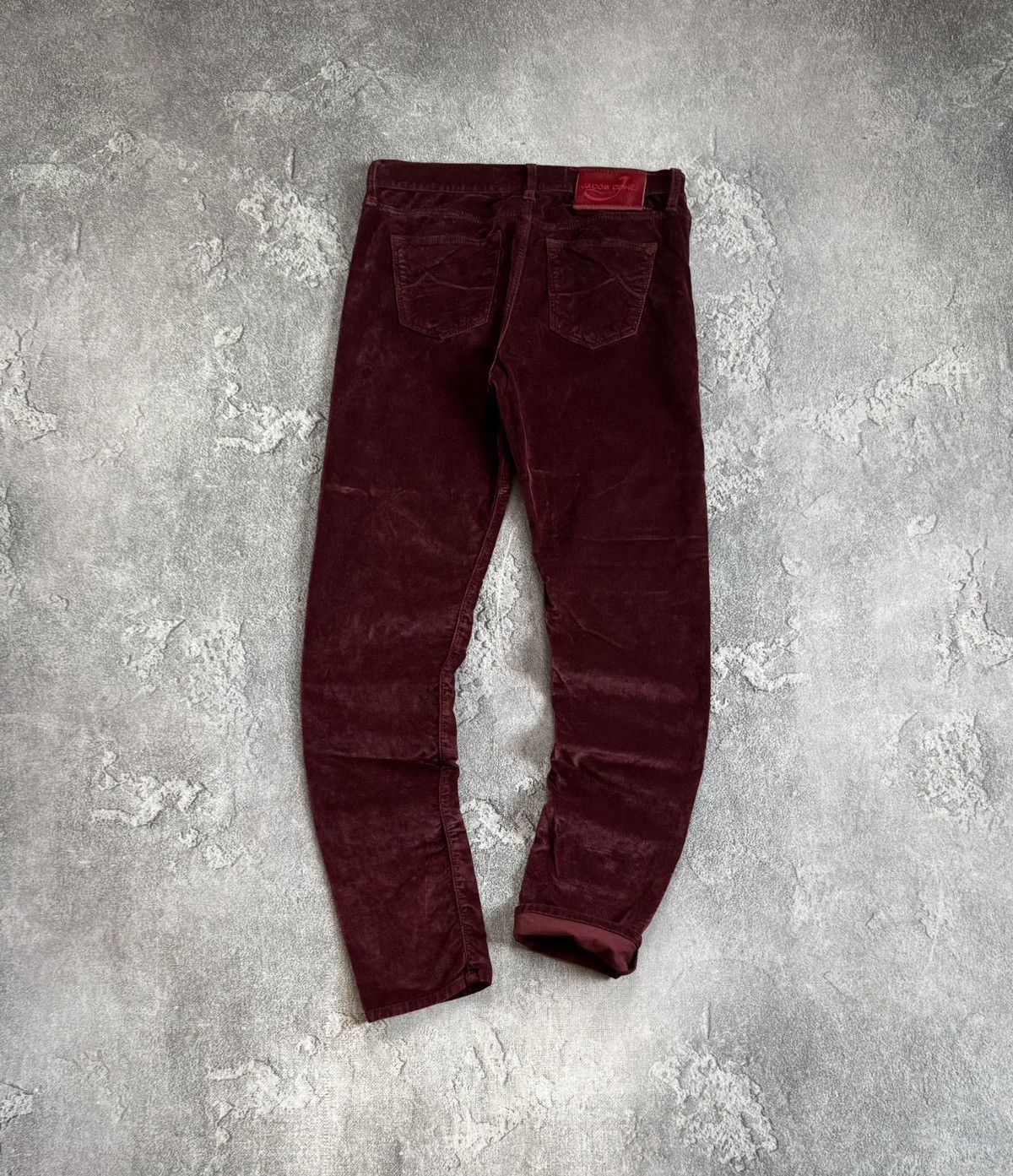 Jacob Cohen Jacob Cohen wmns kimberly velour velvet pants trousers chino Size 26" / US 2 / IT 38 - 1 Thumbnail
