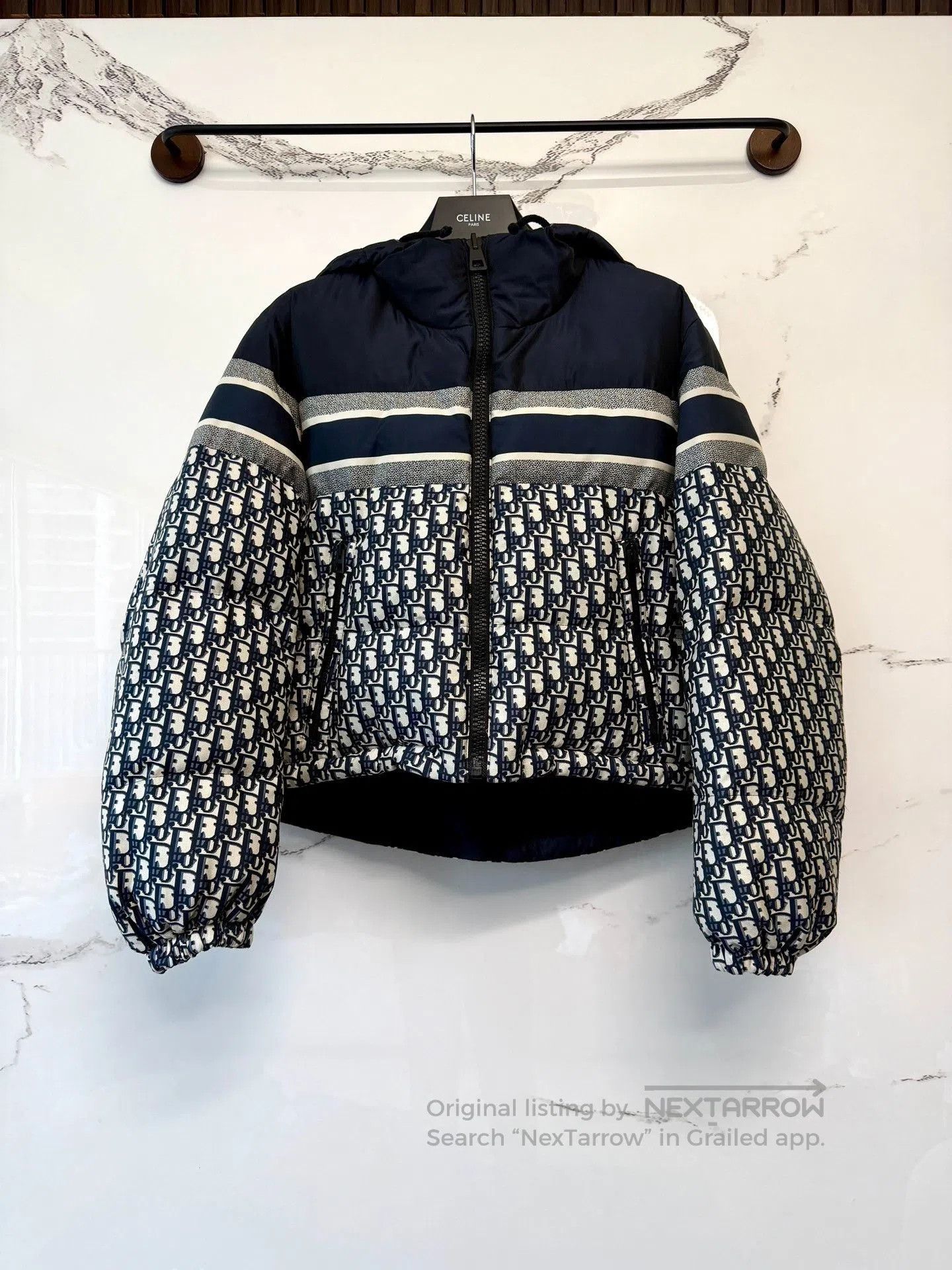 Dior dior reversible printed down jacket. Size XS / US 0-2 / IT 36-38 - 1 Thumbnail