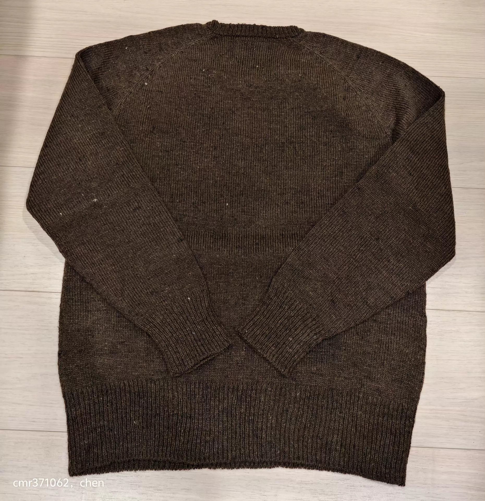 Visvim VISVIM 17AW COLLEGE KNIT L/S N.D. 100% Wool Size US L / EU 52-54 / 3 - 6 Thumbnail