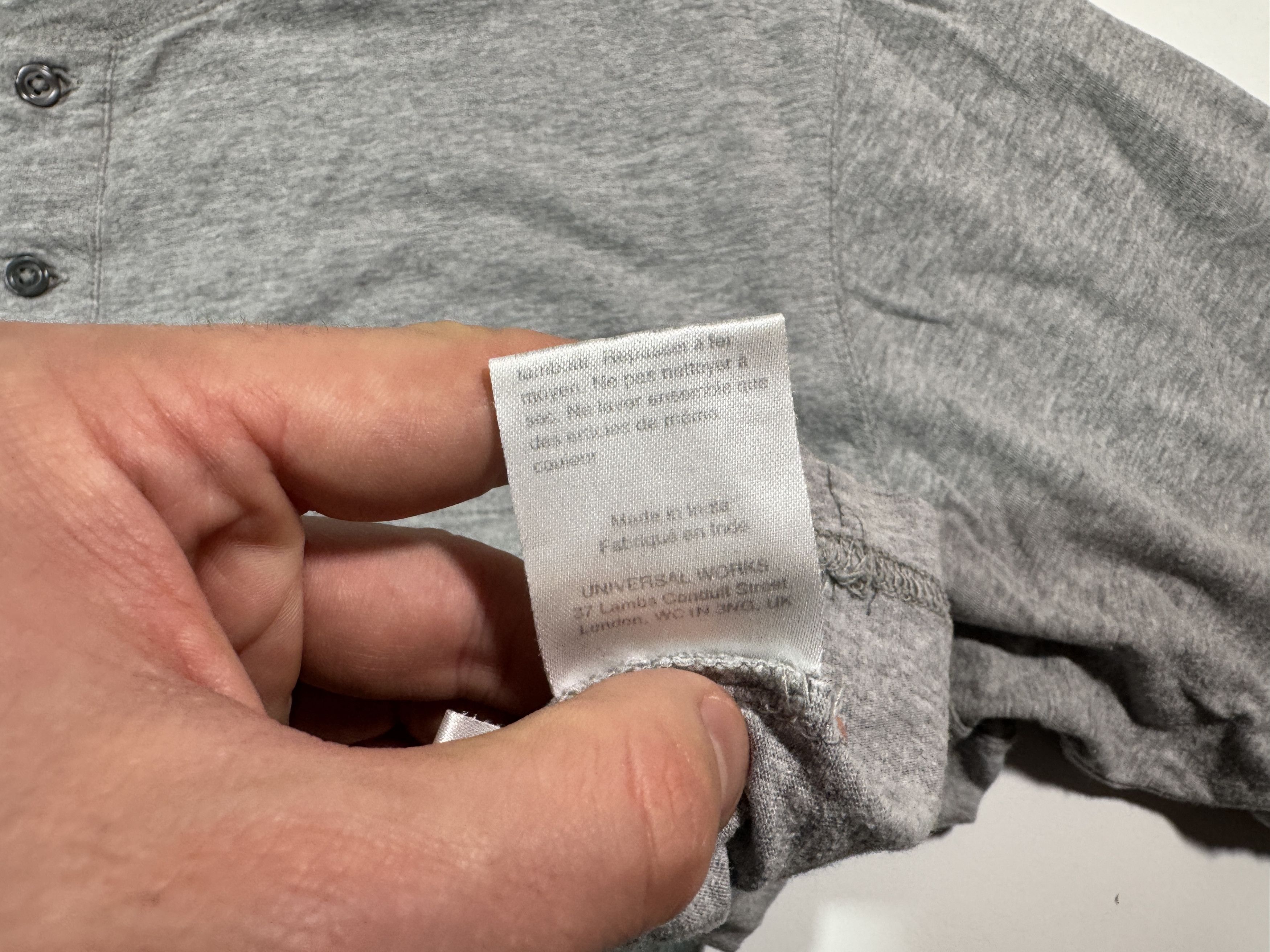 Universal Works Universal Works Pocket T-shirt Size US XXL / EU 58 / 5 - 7 Thumbnail