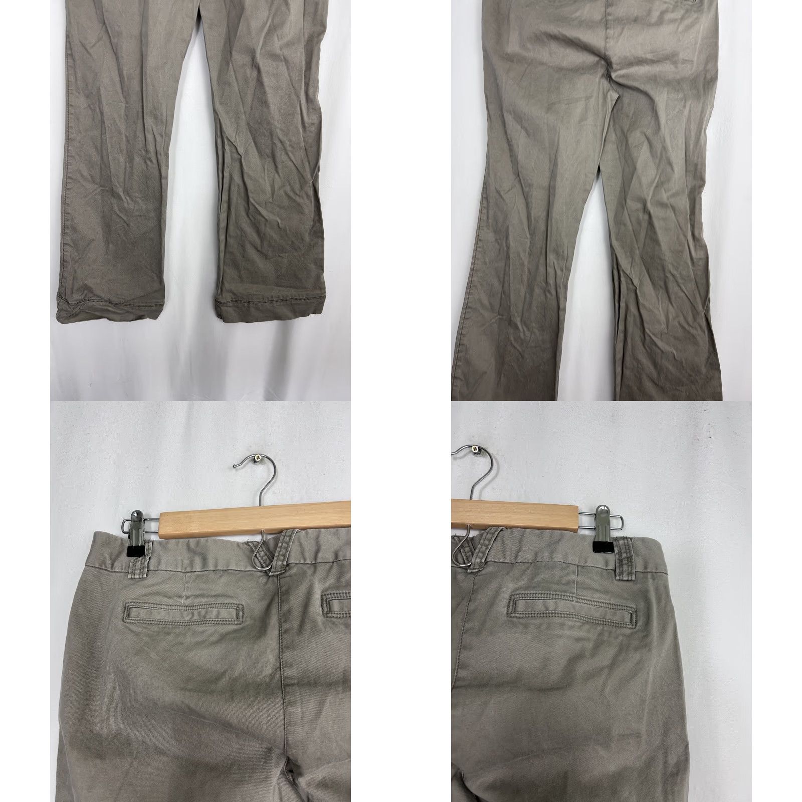 J.Crew J.CREW Women City Fit Stretch Beige Chinos Pants 32x30 Size 6 Regular Cotton Stretch Women Mens Girls Size 28" / US 6 / IT 42 - 8 Thumbnail
