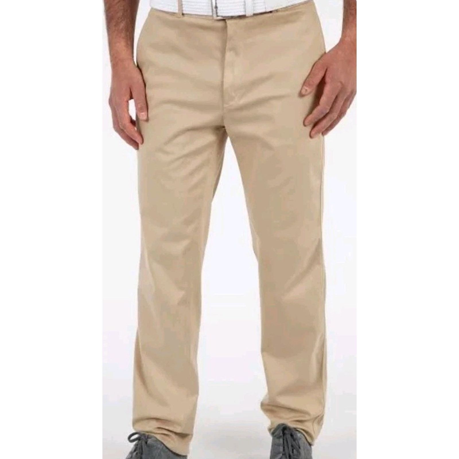 Vintage Dunning Golf Pants 36x32 Khaki Performance EUC Size US 36 / EU 52 - 2 Thumbnail