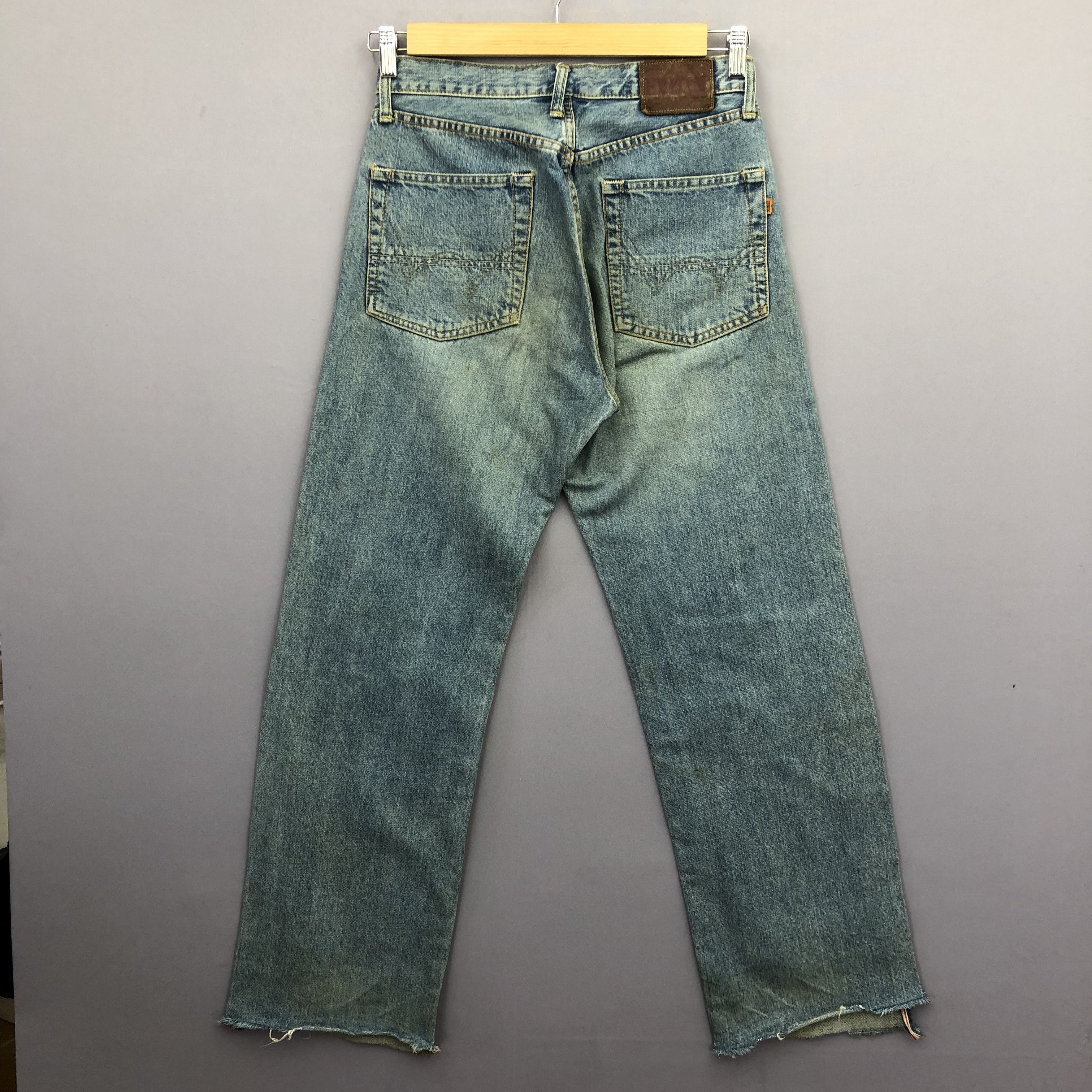 Edwin Vintage Edwin Selvedge Jeans Japanese Faded Light Wash Denim Size 28" / US 6 / IT 42 - 2 Thumbnail