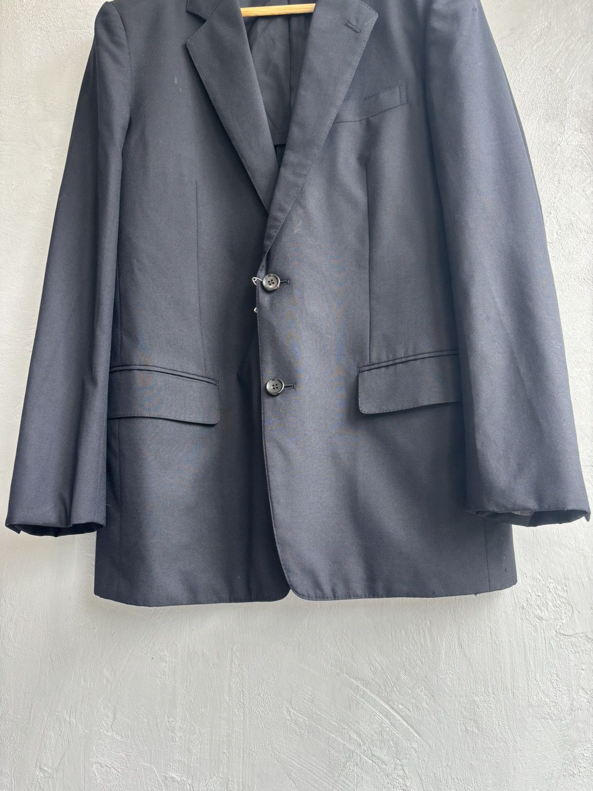 Comme des Garcons × Comme des Garcons Homme Deux × Comme des Garcons Homme Plus Comme des Garcons Homme deux 2008 smooth wool blazer Size 48R - 3 Thumbnail