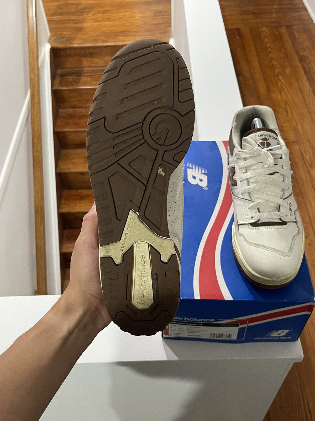 Aime Leon Dore × New Balance New Balance 550 x Aime Leon Dore "Brown" Size US 9 / EU 42 - 7 Thumbnail