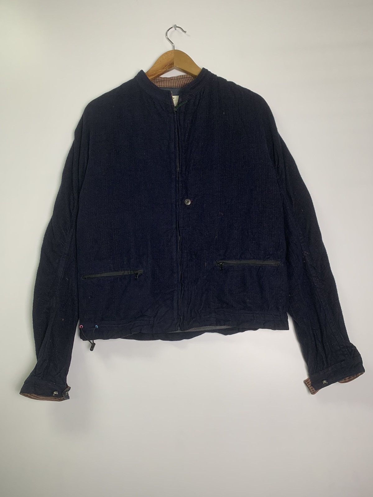 Japanese Brand Ppcm zipper crop jacket Size US L / EU 52-54 / 3 - 1 Thumbnail