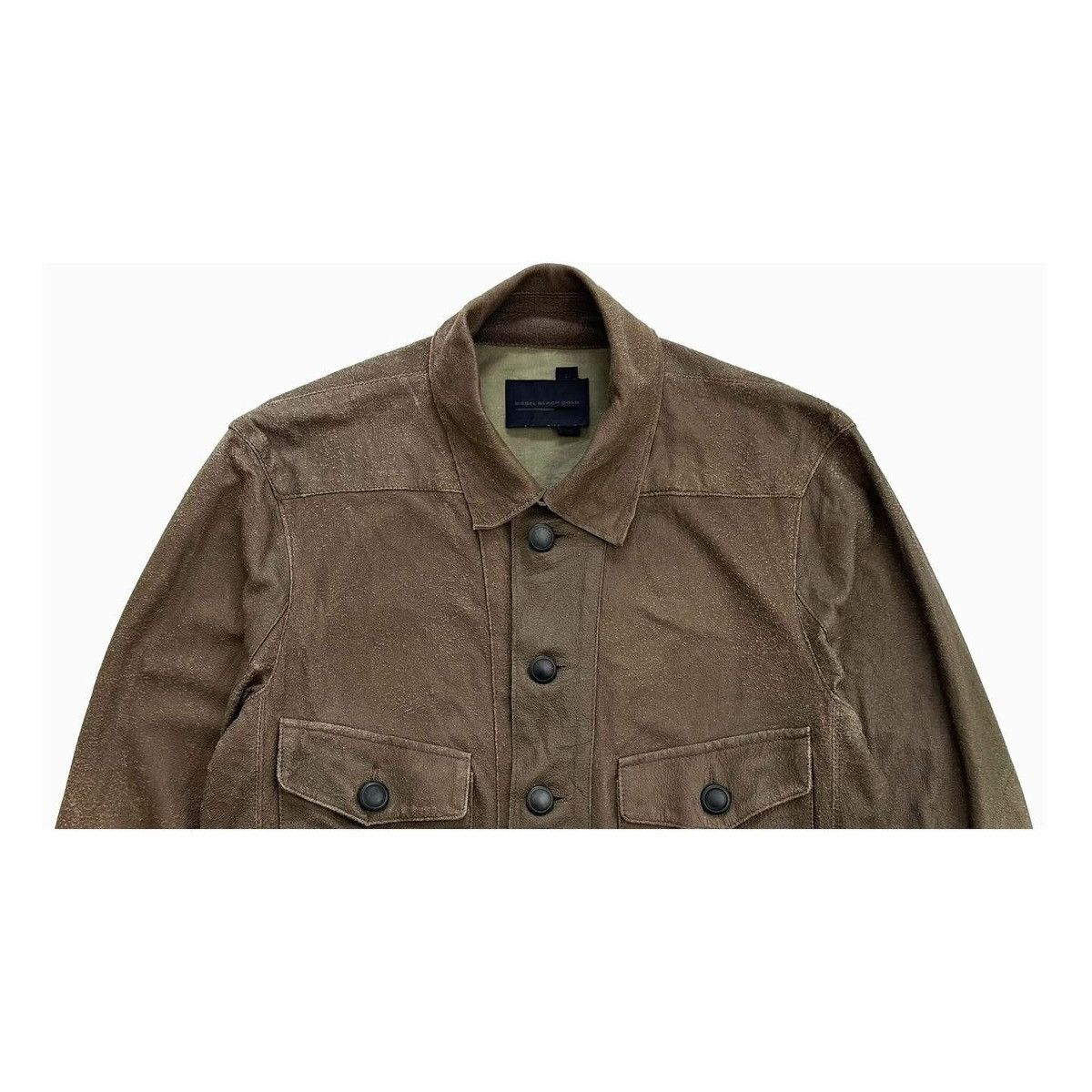 Diesel × Diesel Black Gold Diesel Black Gold Goat Leather Jacket Size US L / EU 52-54 / 3 - 3 Thumbnail