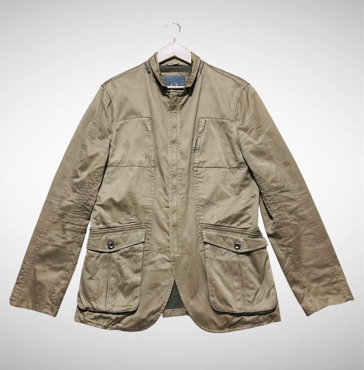 Armani Exchange A|X Armani Exchange Field Jacket Zip Cuffs & Utility Pocket Size US L / EU 52-54 / 3 - 3 Thumbnail