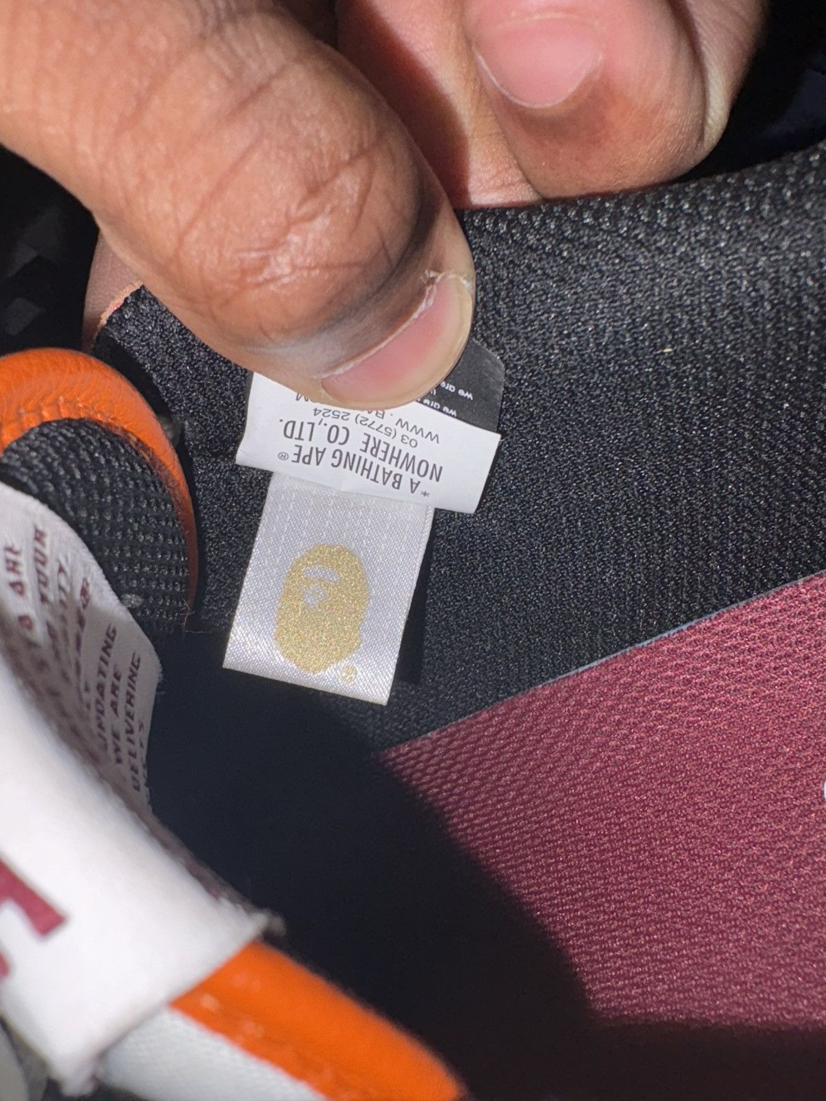 Bape Bape Sk8 Sta #2 M1 Orange Size US 9.5 / EU 42-43 - 12 Thumbnail