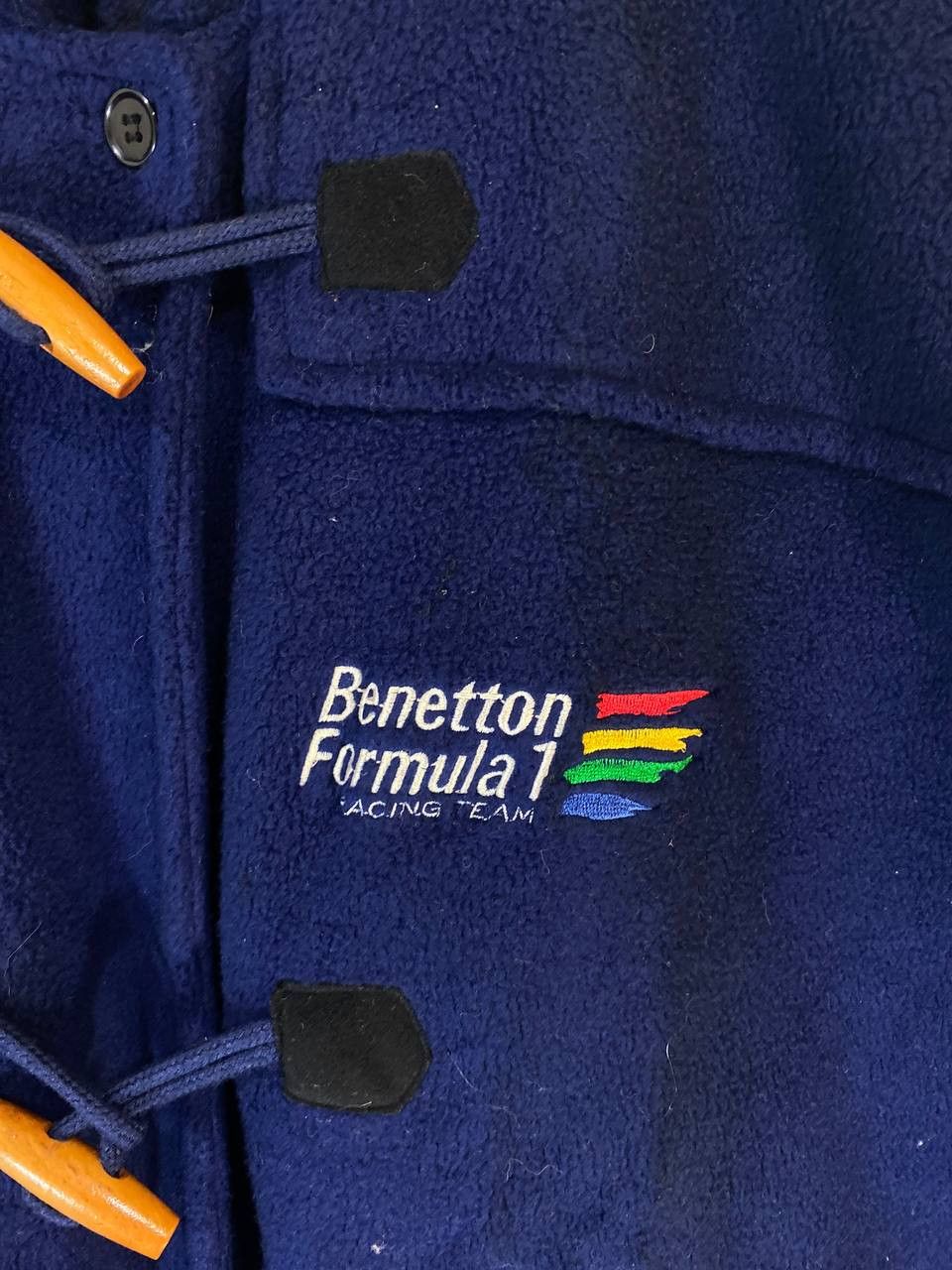 Benetton benetton formula one long wool jacket nice design` Size US L / EU 52-54 / 3 - 2 Thumbnail