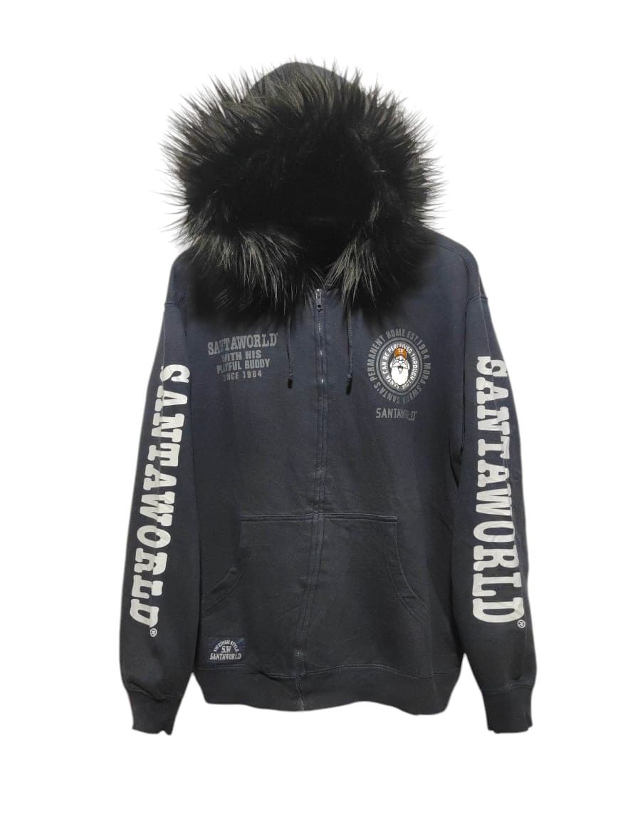 Japanese Brand Santa World zip fur hoodie ifsix LGB style Size US L / EU 52-54 / 3 - 1 Thumbnail