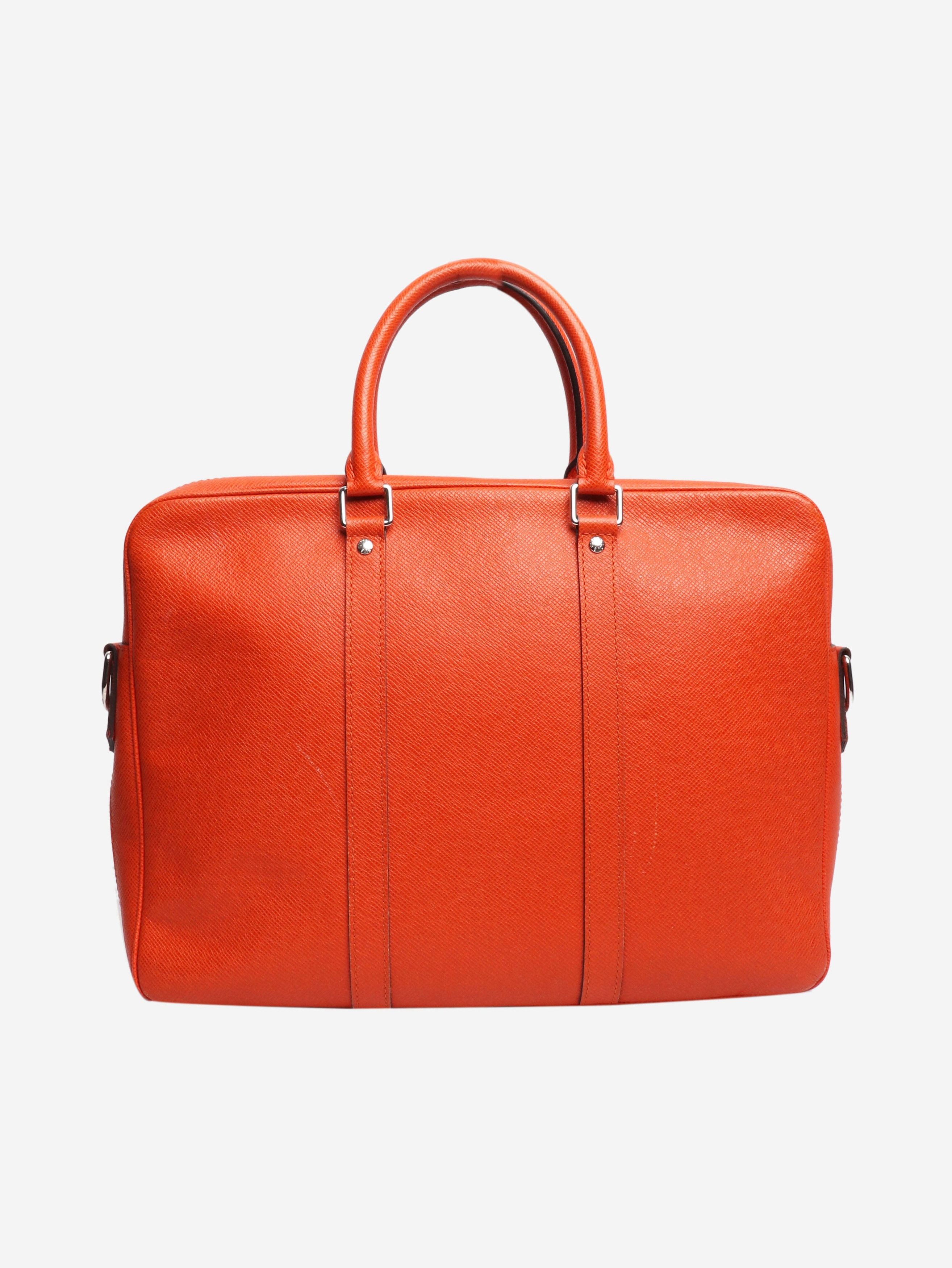 Louis Vuitton Orange 2016 leather laptop case Size ONE SIZE - 1 Thumbnail