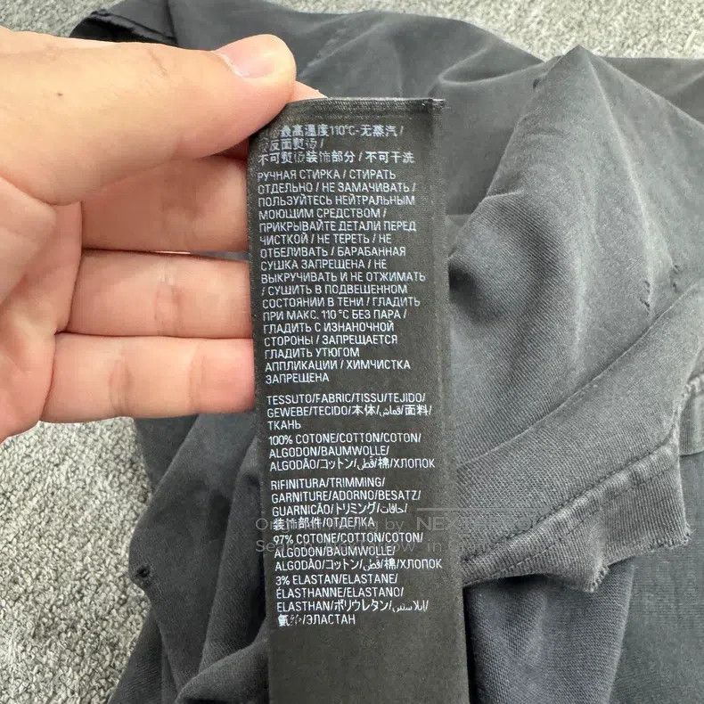 Balenciaga Balenciaga Ring Hole Destroyed Short Sleeve Size US M / EU 48-50 / 2 - 4 Thumbnail