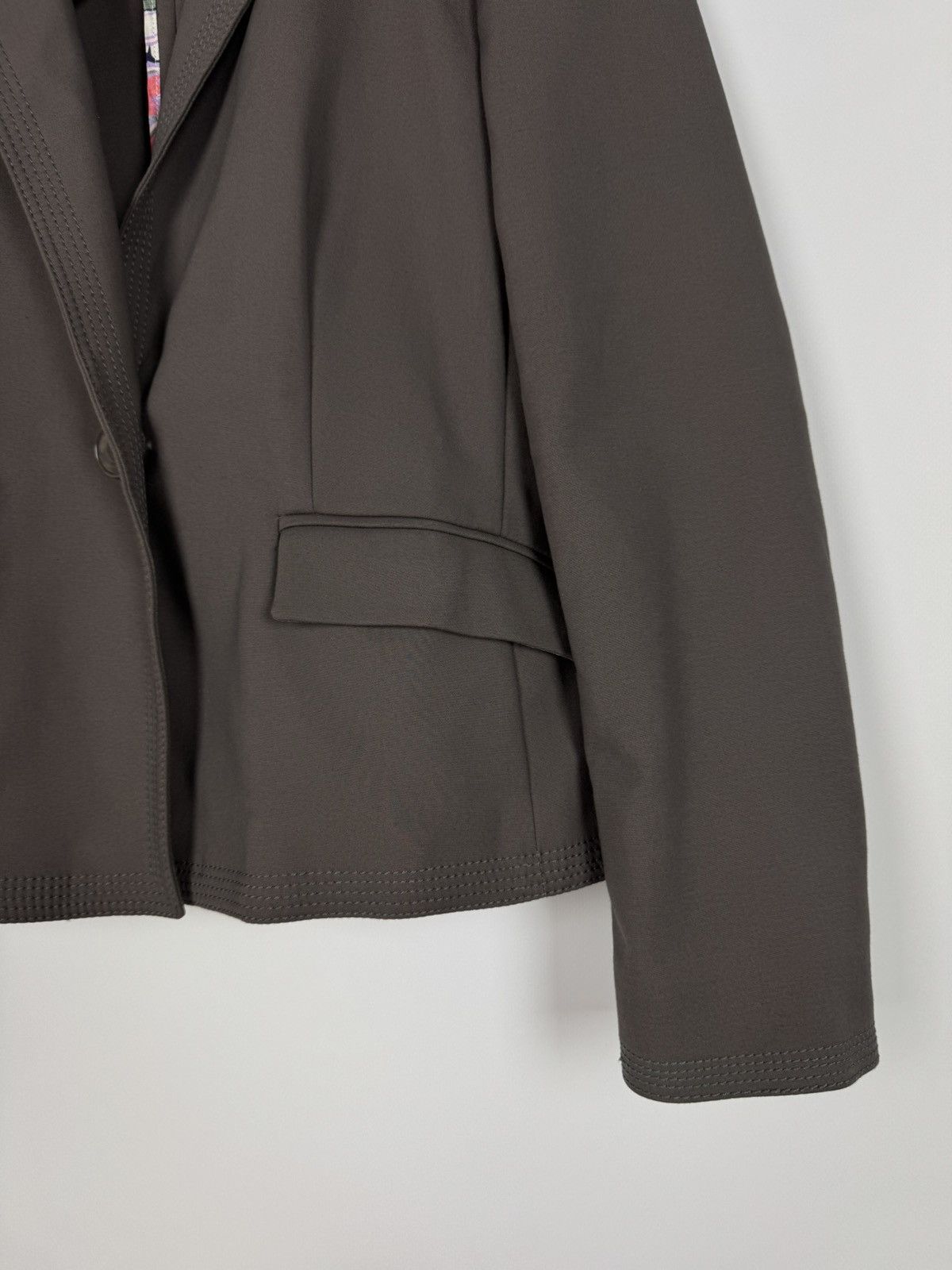 Etro Etro Milano Gray Classic Women’s Blazer Jacket Size M / US 6-8 / IT 42-44 - 5 Thumbnail