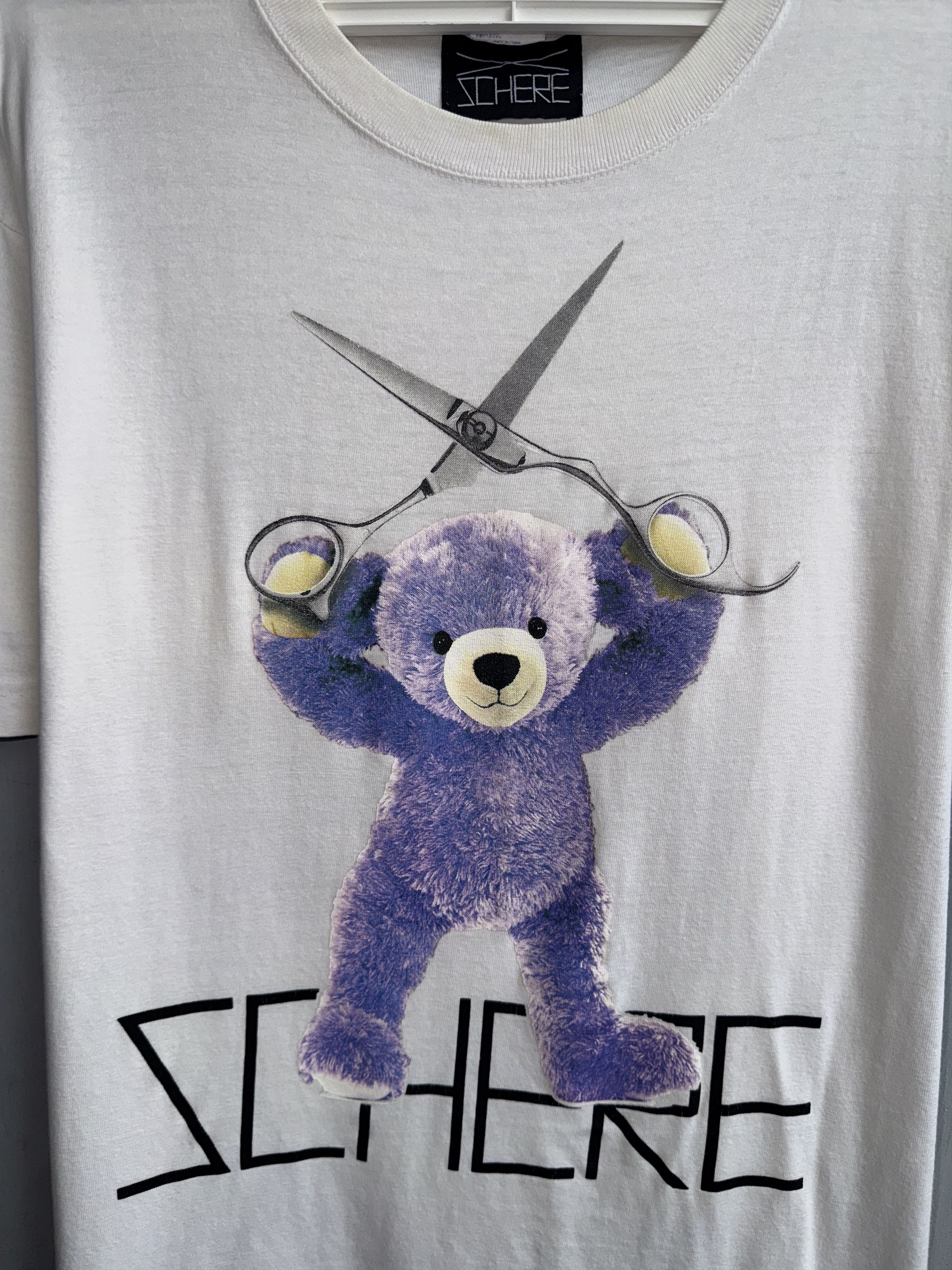 Japanese Brand Schere Bear Shirt Size US XL / EU 56 / 4 - 2 Thumbnail