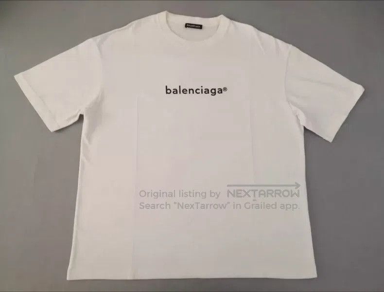Balenciaga Balenciaga Letter logo short-sleeve, loose fit Size US L / EU 52-54 / 3 - 1 Thumbnail