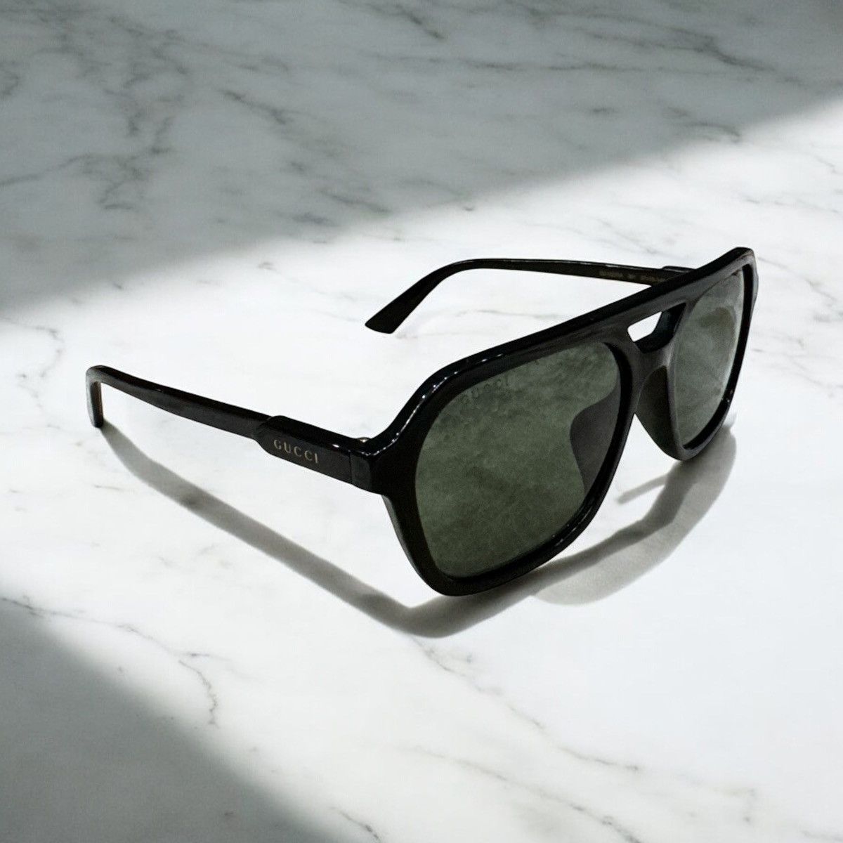 Gucci GUCCI GG1823SA RECTANGLE SUNGLASSES Size ONE SIZE - 3 Thumbnail