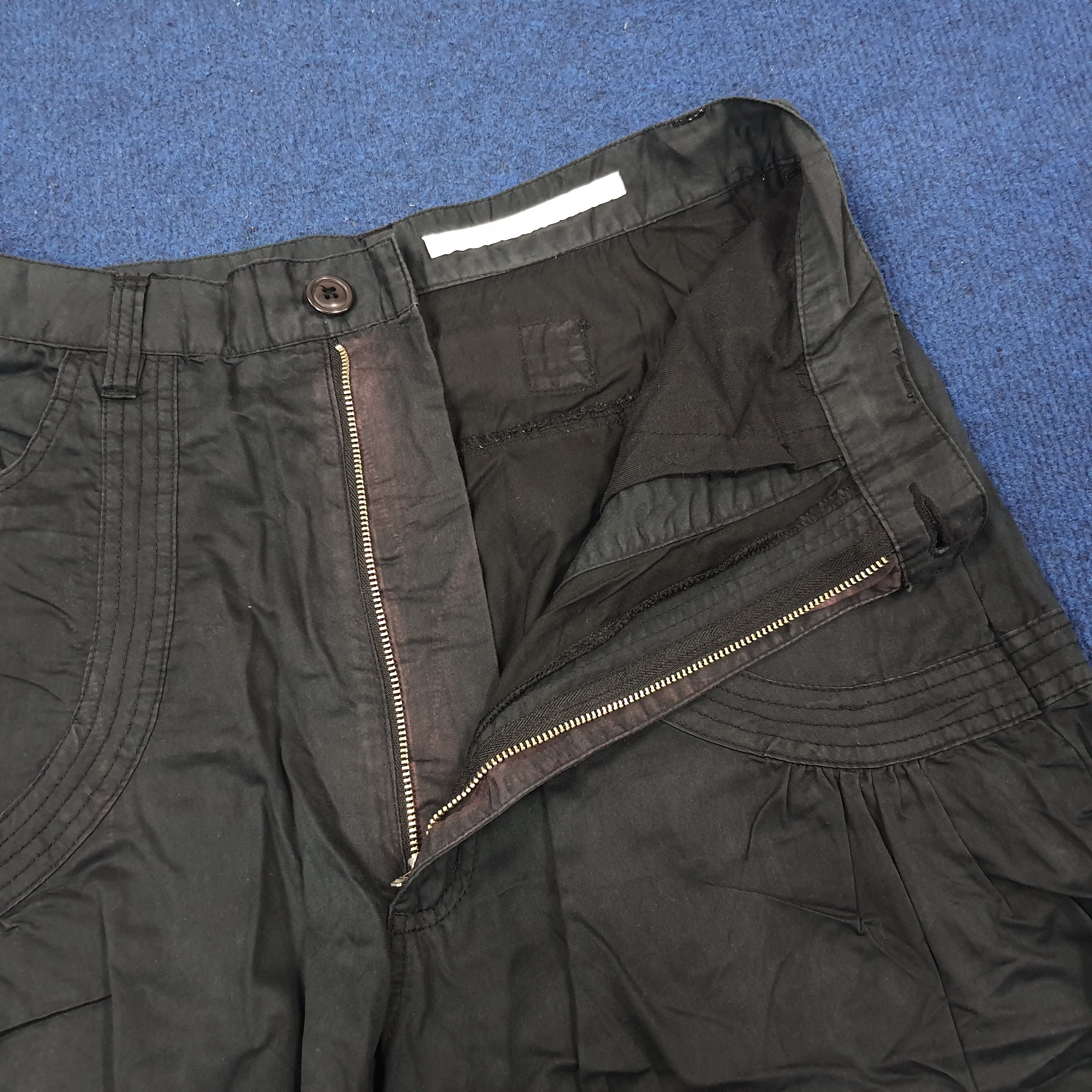 Designer × Japanese Brand × Vintage Vintage SUNAO KUWAHARA by Issey Miyake Capri C235N10 Size US 29 - 5 Thumbnail