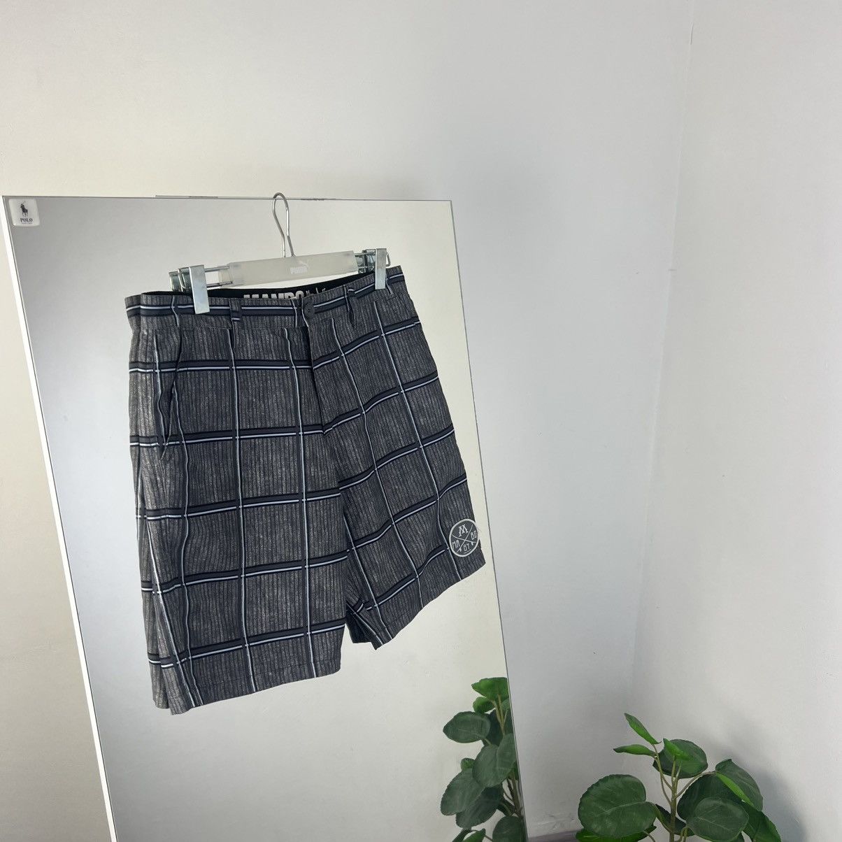 Mambo Vintage Y2K Mambo Checkered Light Swim Shorts Size US 32 / EU 48 - 1 Thumbnail