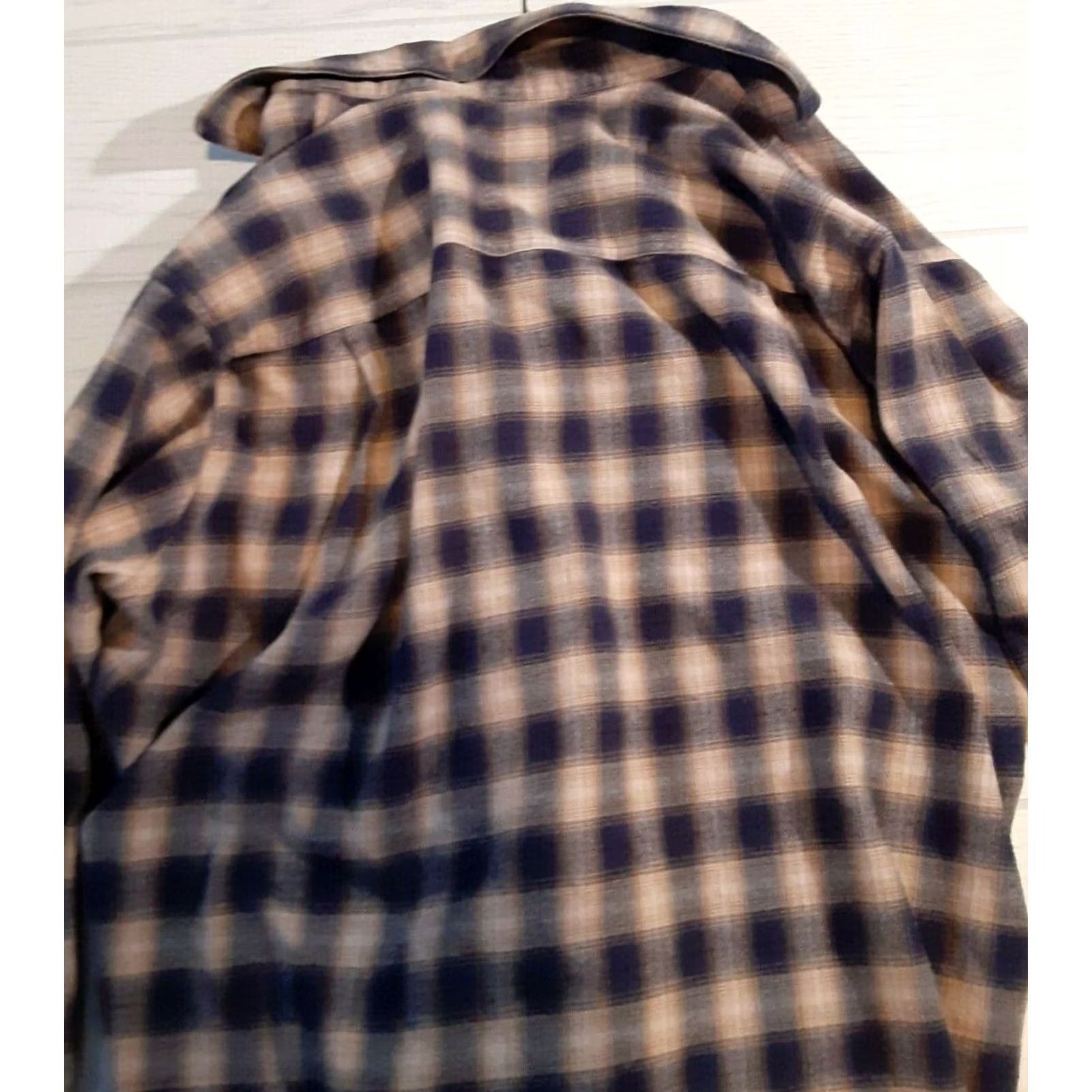 Vintage VINTAGE Woolrich flannel shirt full button size LG Mens Size US L / EU 52-54 / 3 - 3 Thumbnail