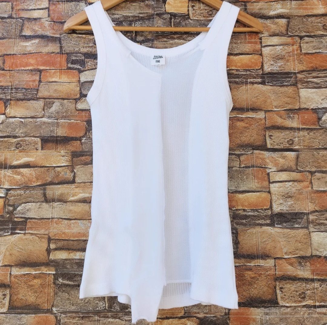 Japanese Brand × Jean Paul Gaultier Jean Paul Gaultier Femme Tank Top Size S / US 4 / IT 40 - 3 Thumbnail