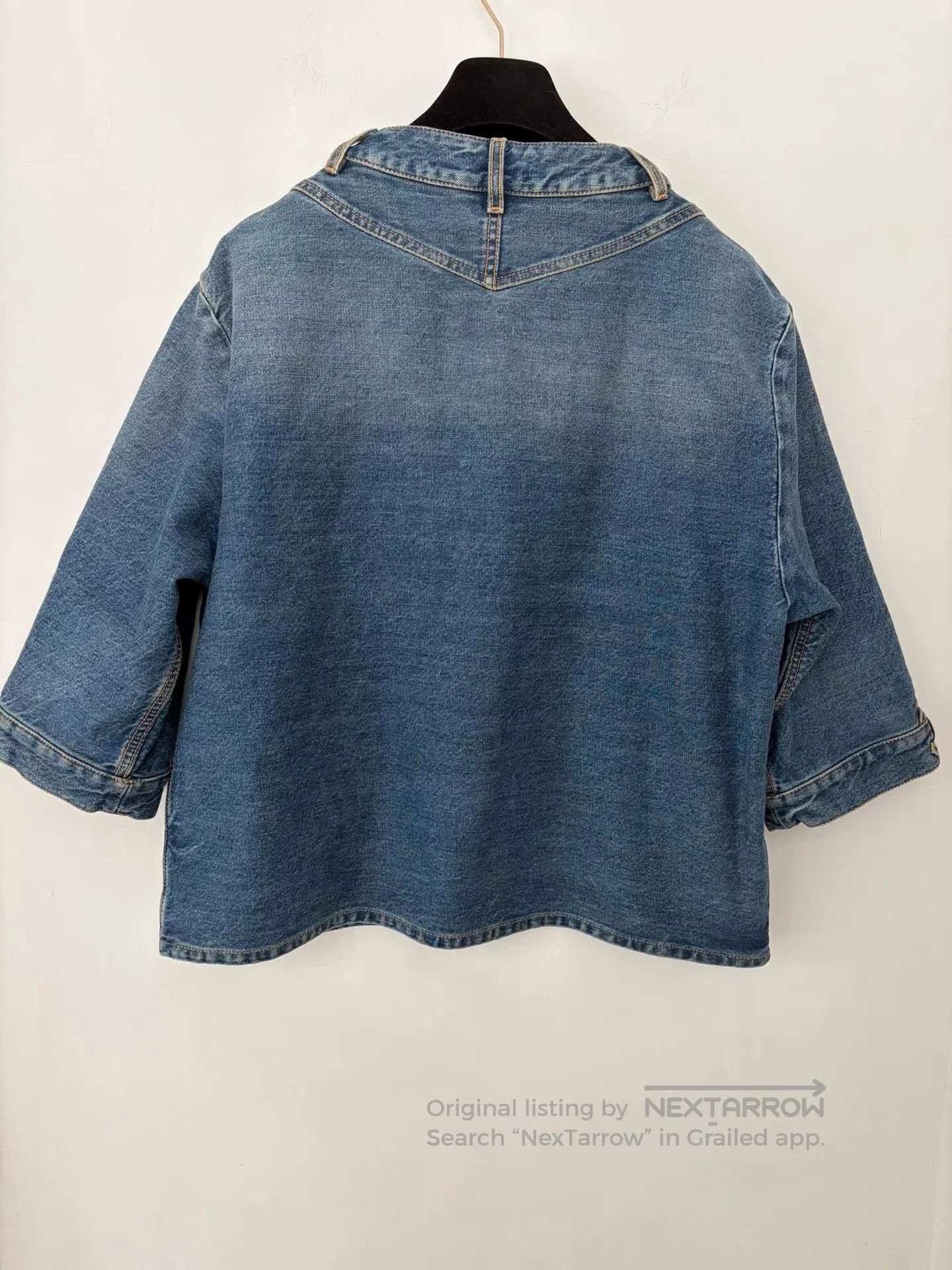Chanel 24S Denim pullover.