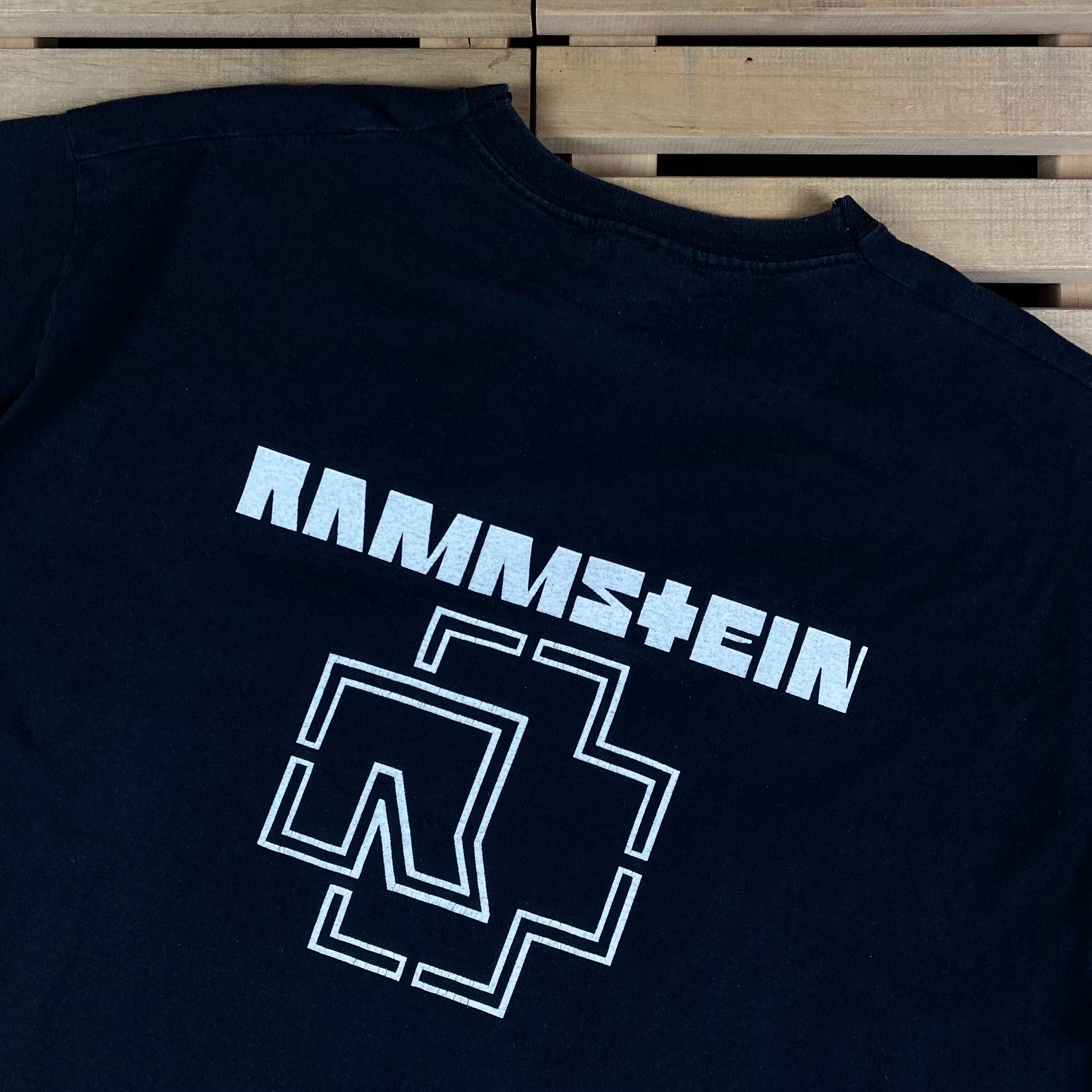 Band Tees × Vintage Mens Vintage T Shirt Rammstein Size XL Size US XL / EU 56 / 4 - 8 Thumbnail