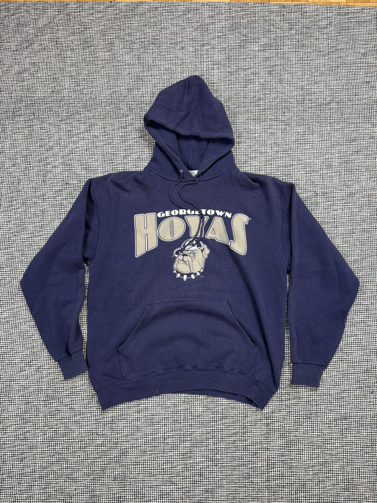 Nutmeg 90s nutmeg sick fade Georgetown Hoyas college hoodie Size US M / EU 48-50 / 2 - 2 Thumbnail