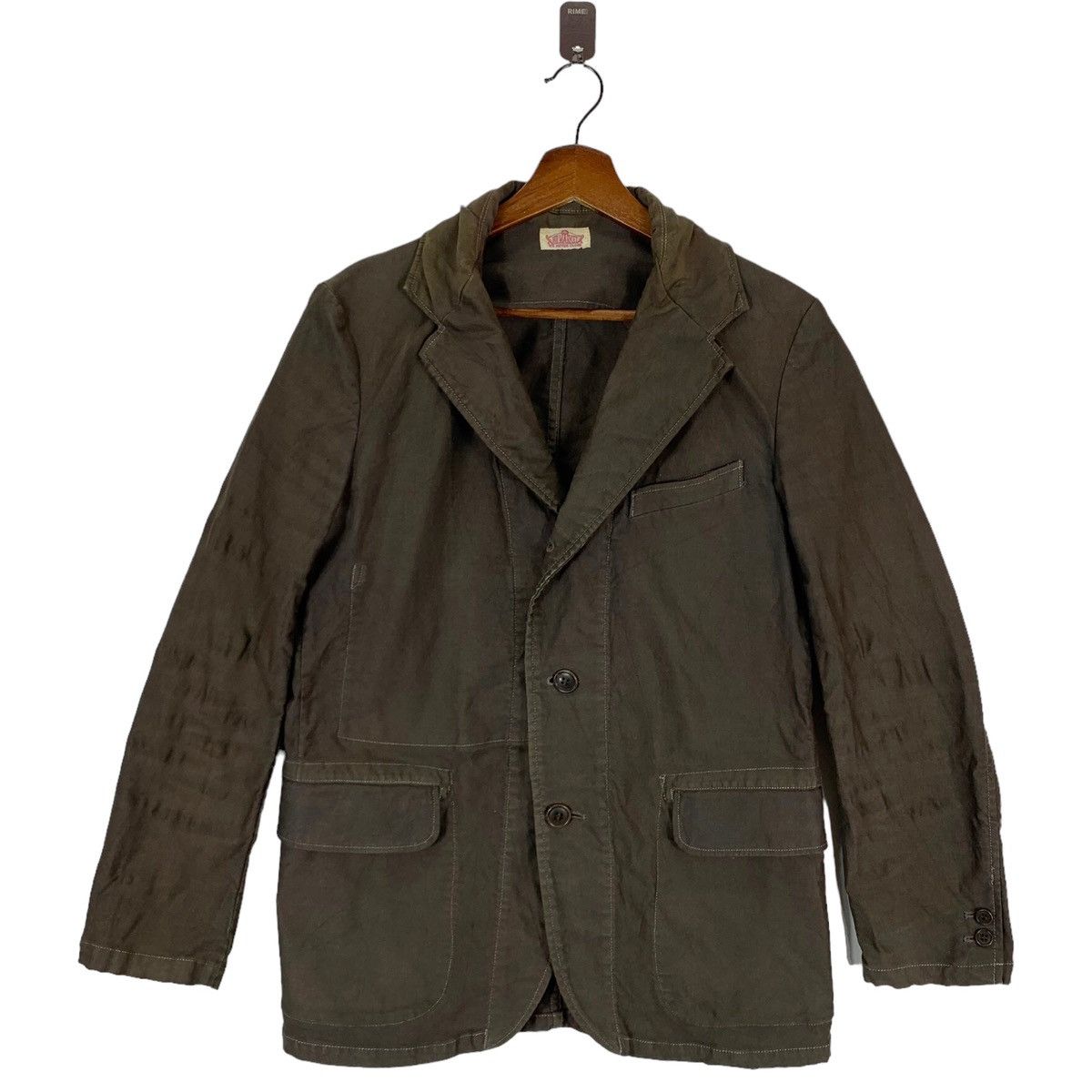 Japanese Brand × Vintage VINTAGE HR MARKET JAPANESE BRAND BUTTON JACKET Size US S / EU 44-46 / 1 - 1 Thumbnail