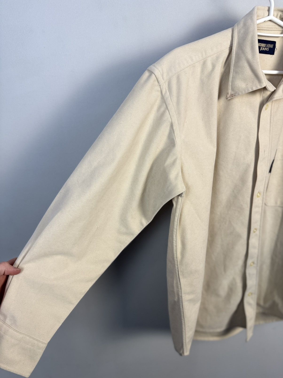 Michiko Koshino London Vintage 90's Michiko London Jeans Checkered Shirts Size US L / EU 52-54 / 3 - 2 Thumbnail