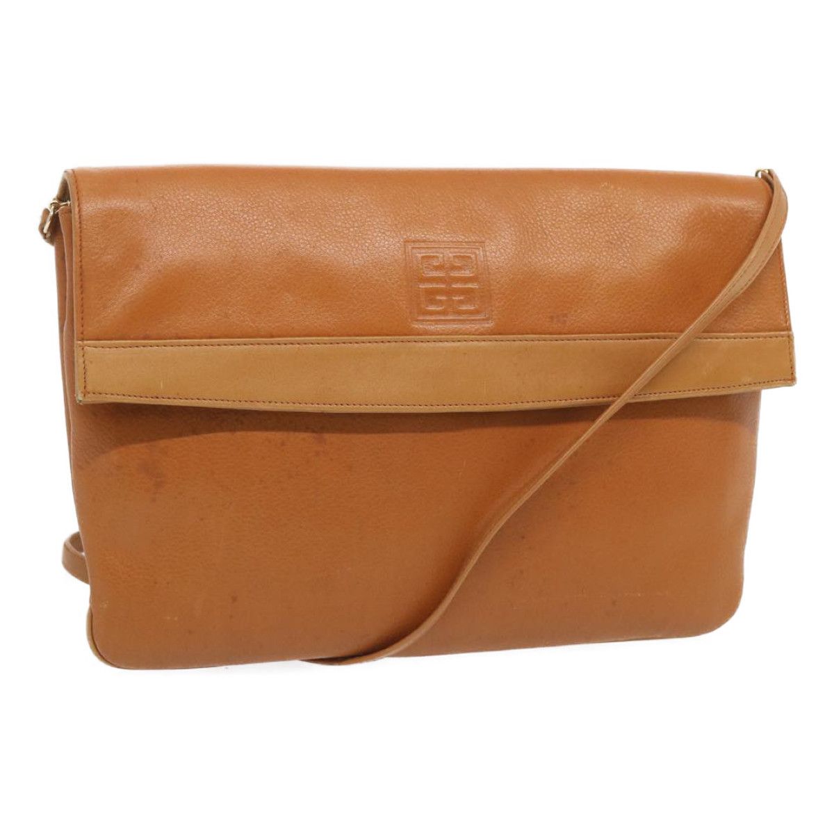 image of Givenchy Shoulder Bag Leather Brown Auth Yk11204, Women's