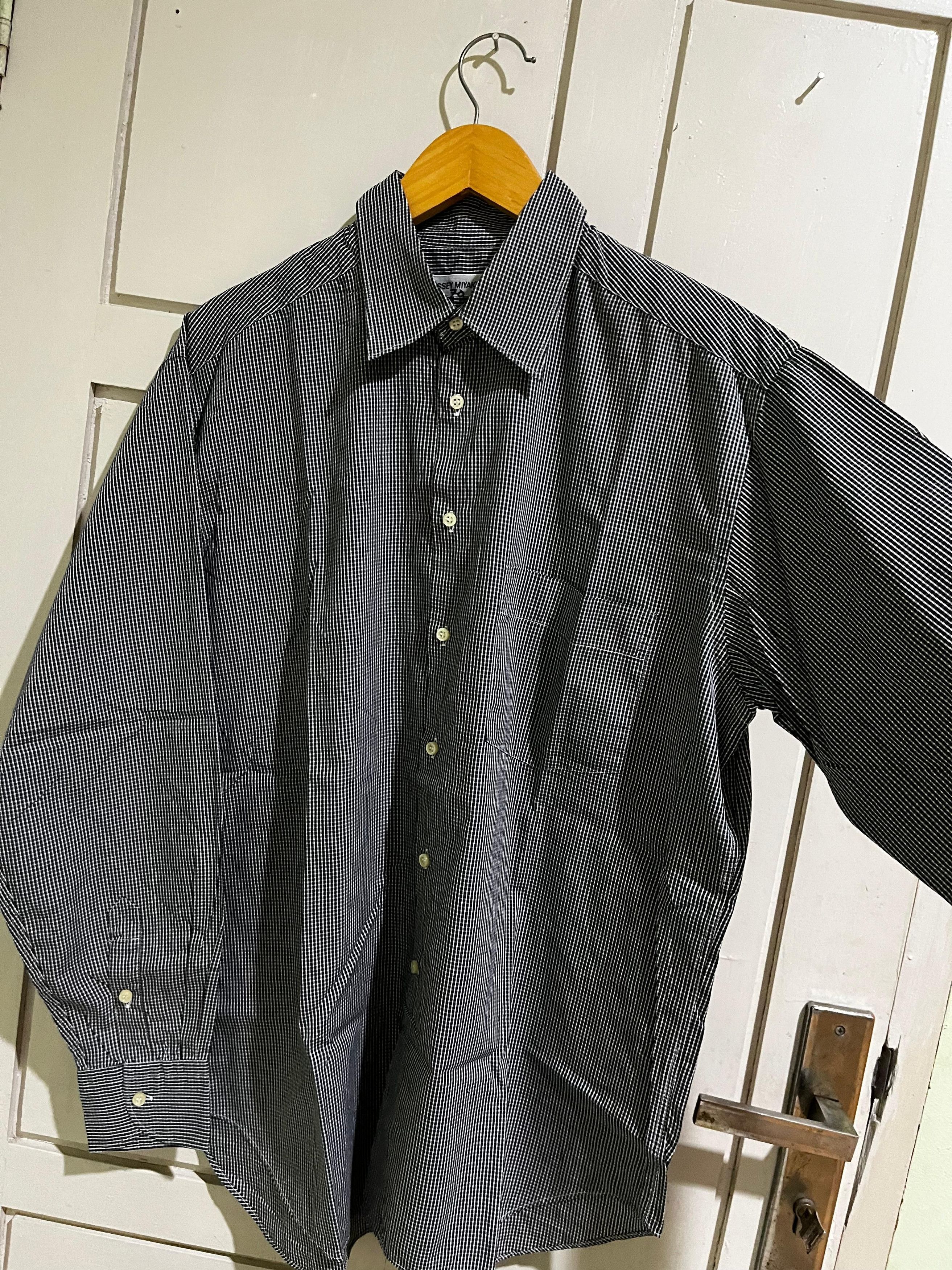 Issey Miyake Issey miyake Gingham button up shirt Size US XL / EU 56 / 4 - 4 Thumbnail