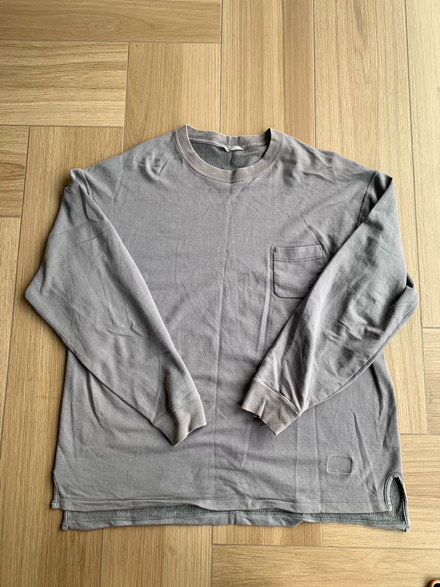 Nanamica nanamica gray long sleeve sweatshirt Size US XL / EU 56 / 4 - 1 Thumbnail
