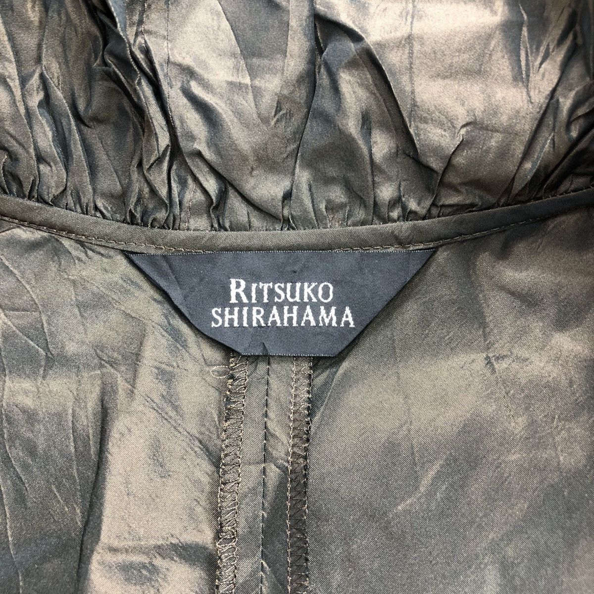 Designer × Japanese Brand Vintage Ritsuko Shirahama Ladies Yohji Style Blouse Top Size US M / EU 48-50 / 2 - 7 Thumbnail