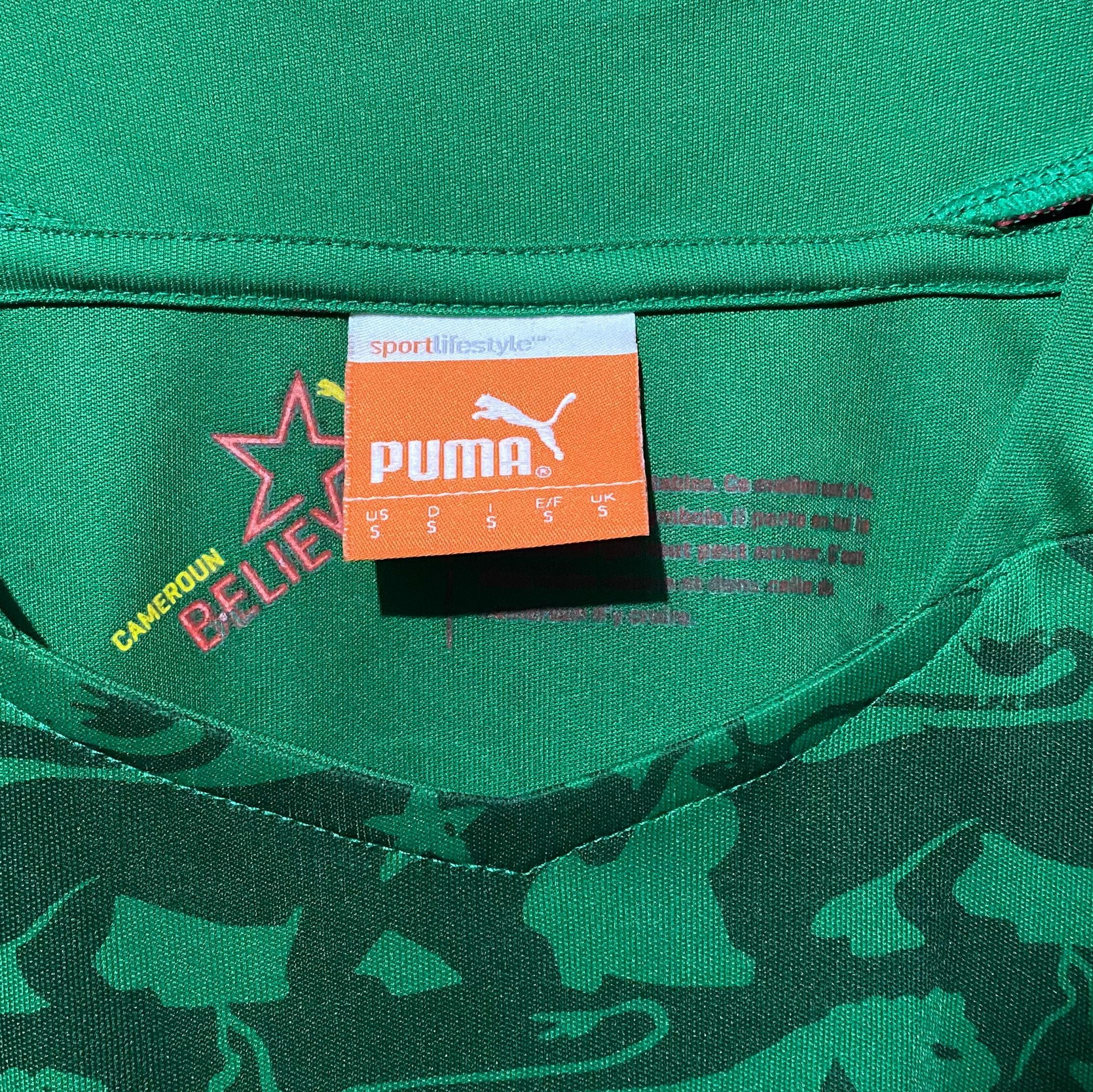 Puma Cameroon 2014-2016 Home Jersey Samuel Eto'o Size US S / EU 44-46 / 1 - 5 Thumbnail