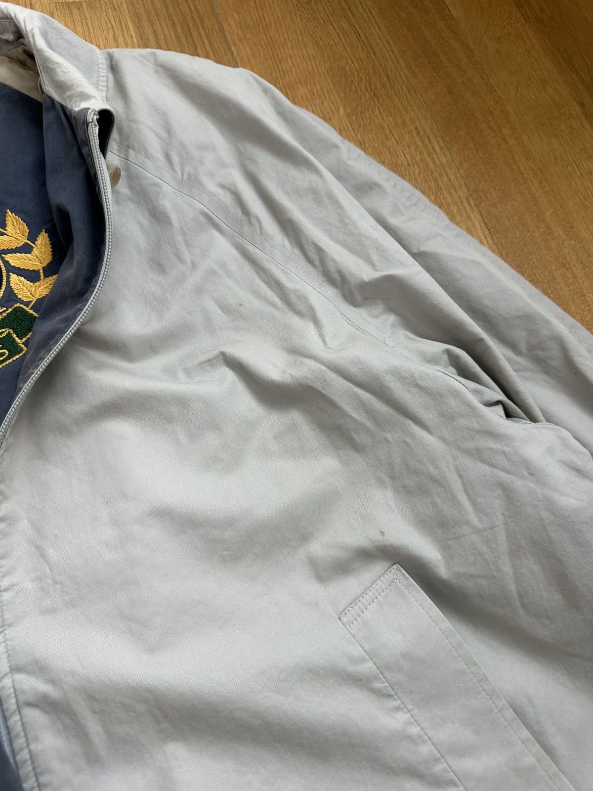 Vintage 90’s Burberry Jacket Big Inside Logo