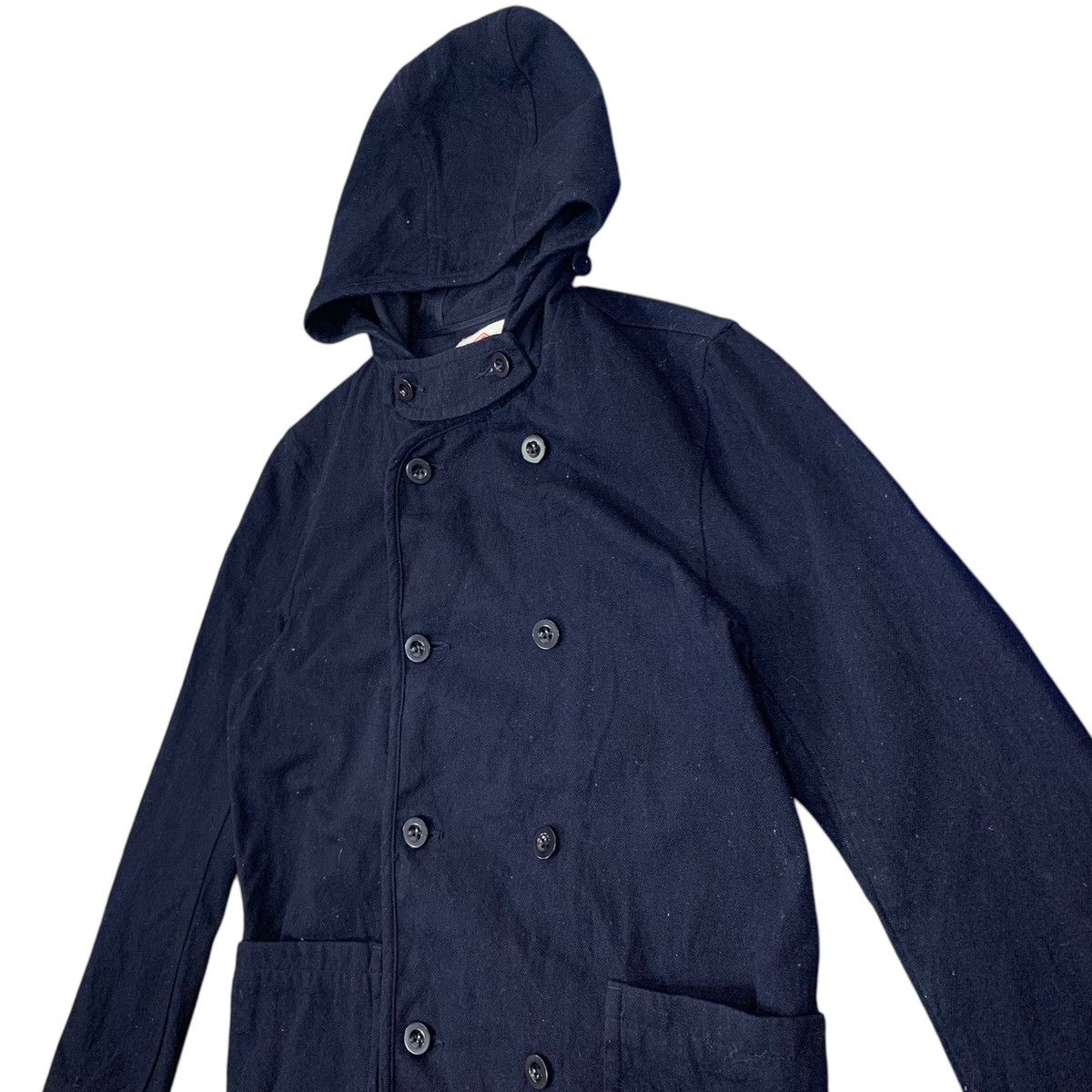 Danton × Vintage VINTAGE DANTON VETEMENTS DE TRAVAIL WOOL HOOD JACKET Size US S / EU 44-46 / 1 - 2 Thumbnail