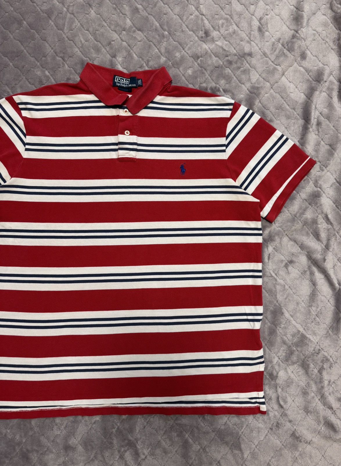 Polo Ralph Lauren × Vintage 🇺🇸Vintage 90s Chief Keef Polo Ralph Lauren Polo Size US XXL / EU 58 / 5 - 3 Thumbnail