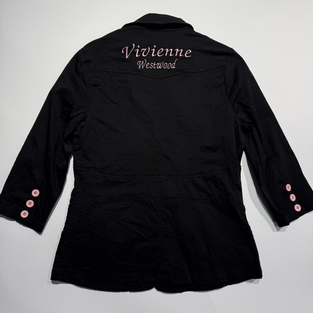 Vivienne Westwood Vivienne Westwood Red Label Contrast Button Orb Logo Blazer Size M / US 6-8 / IT 42-44 - 7 Thumbnail