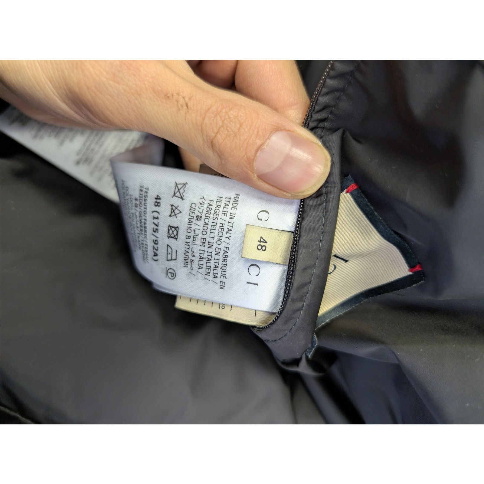 Gucci o1rshd1 Light Parachute GG Jacquard Nylon Padded Coat Jacket Size US M / EU 48-50 / 2 - 15 Thumbnail