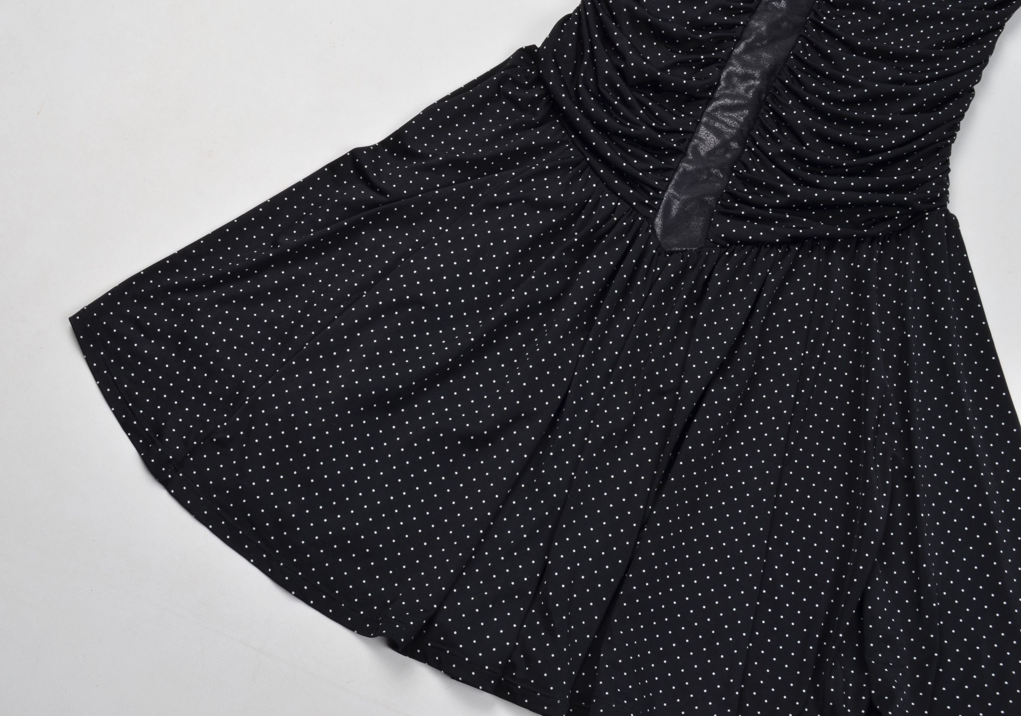 Designer × Morgan Homme Vintage Morgan de Toi Y2K Strapless Polka Dot Mini Dress Size S / US 4 / IT 40 - 6 Thumbnail