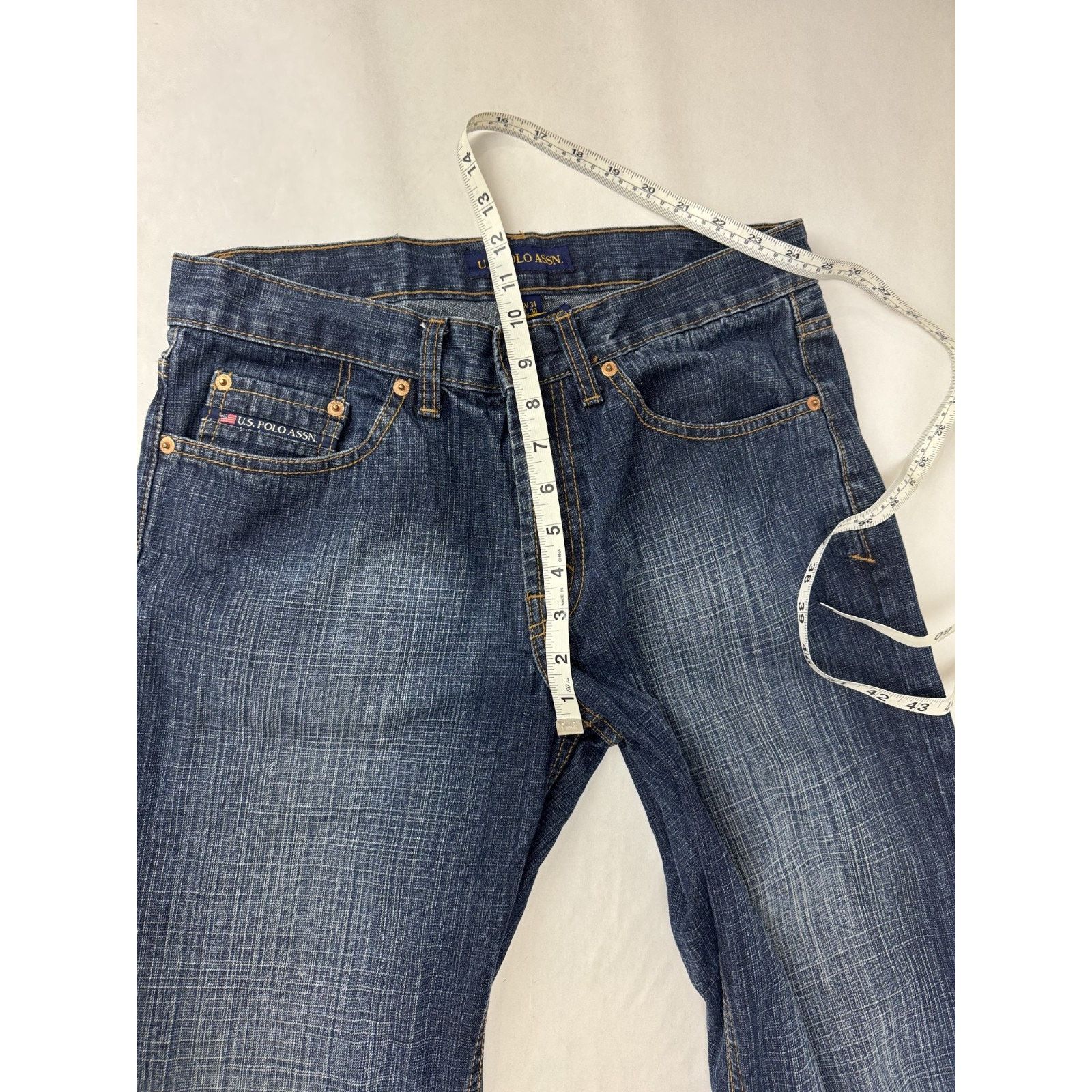 U.S. Polo Assn. Slim Straight Fit Jeans U.S. Polo Assn. Men Mid-Rise Size 31 Size US 31 - 4 Thumbnail