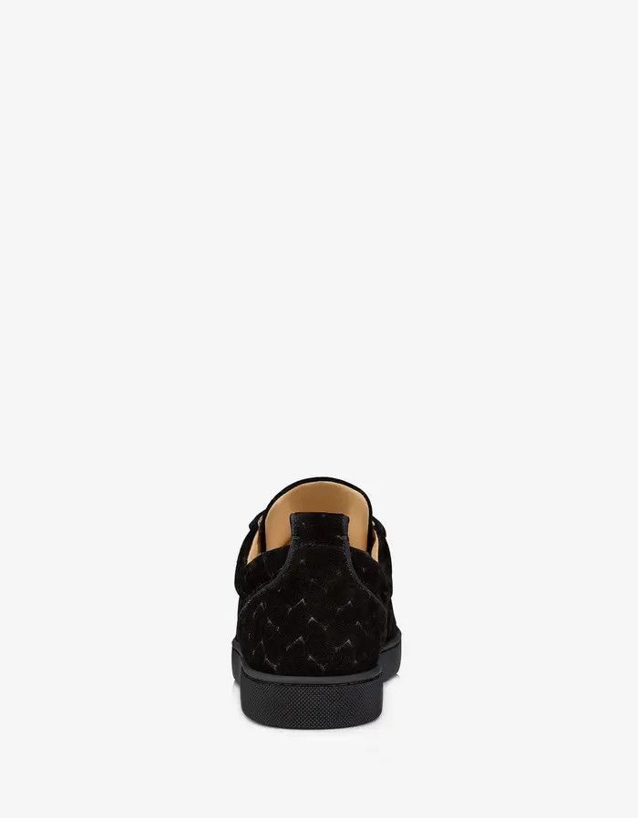 Christian Louboutin o1s1wg110225 Louis Junior Orlato Flat in Black Size US 14 / EU 47 - 4 Thumbnail