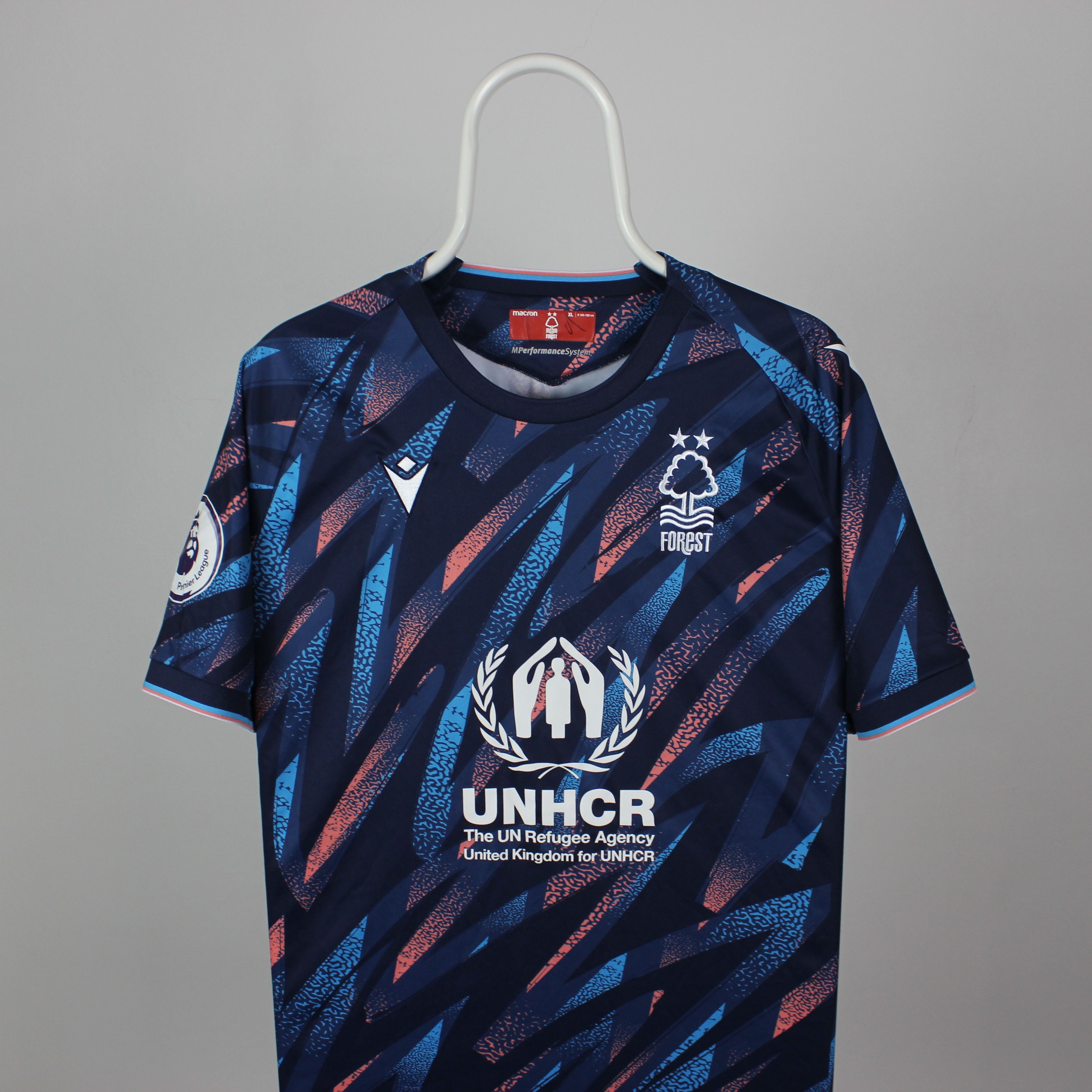 Macron Nottingham Forest Football Shirt - 2022 / 2023 - XLarge Size US XL / EU 56 / 4 - 5 Thumbnail