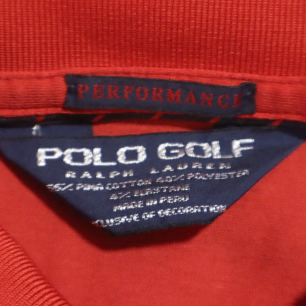 Polo Ralph Lauren Polo Ralph Lauren PGA 2014 Valhalla Stretch Polo Shirt Red Men's L Shirt Size US L / EU 52-54 / 3 - 5 Thumbnail